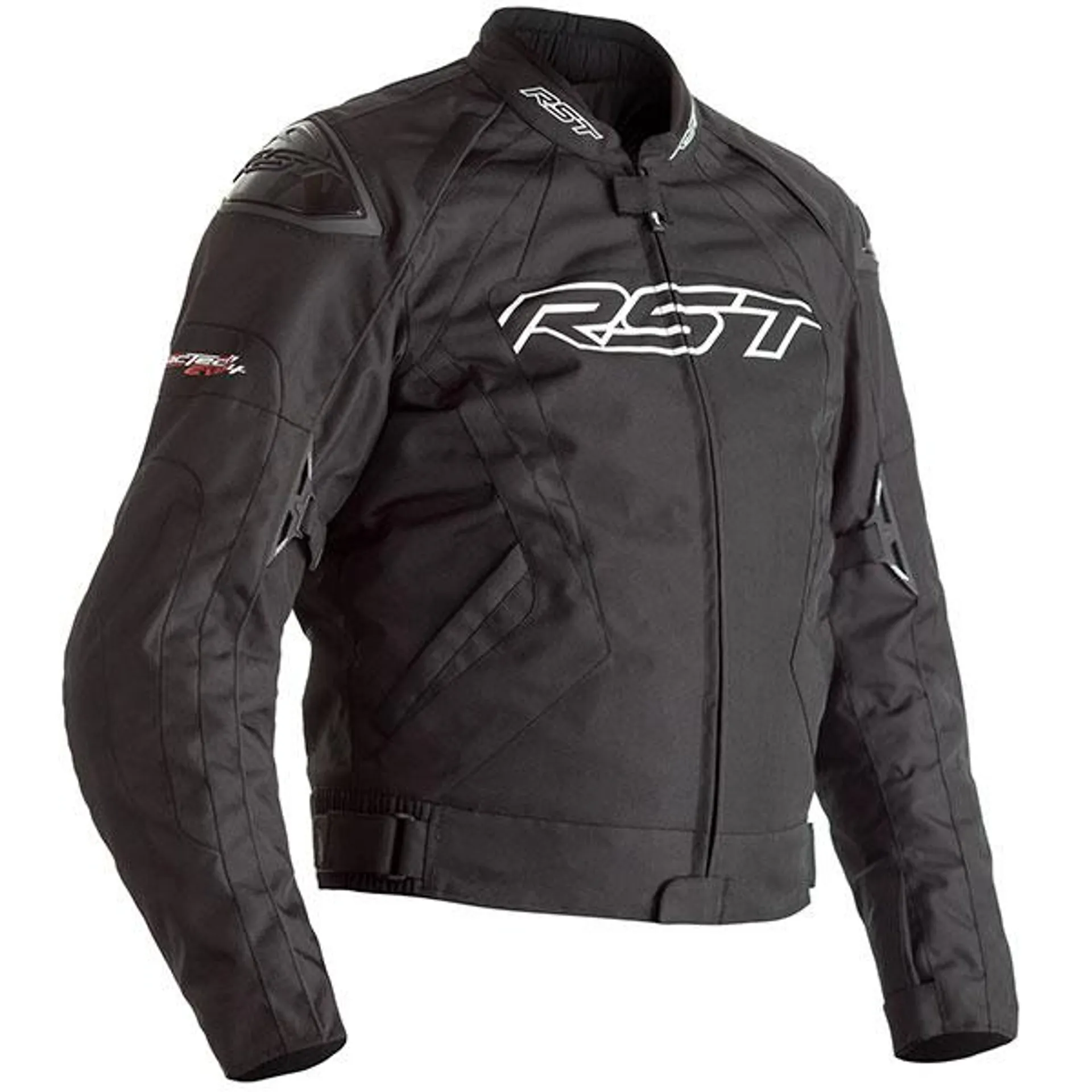 RST Tractech Evo 4 CE Textile Jacket - Black / Black