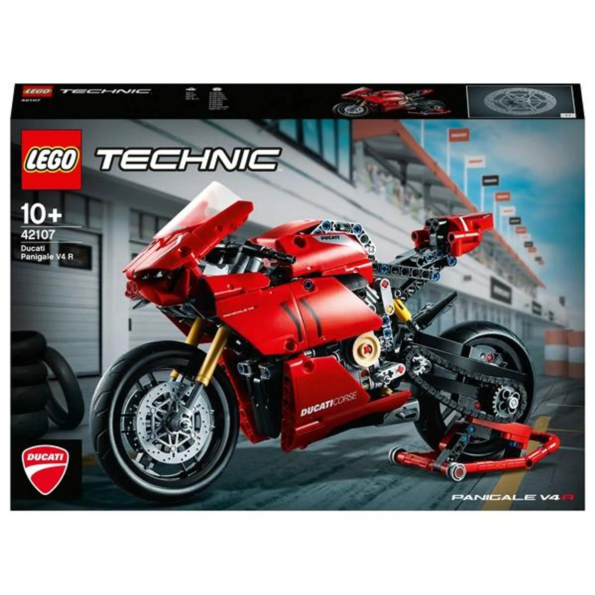 LEGO Technic 42107 Ducati Panigale V4 R Motorbike Model