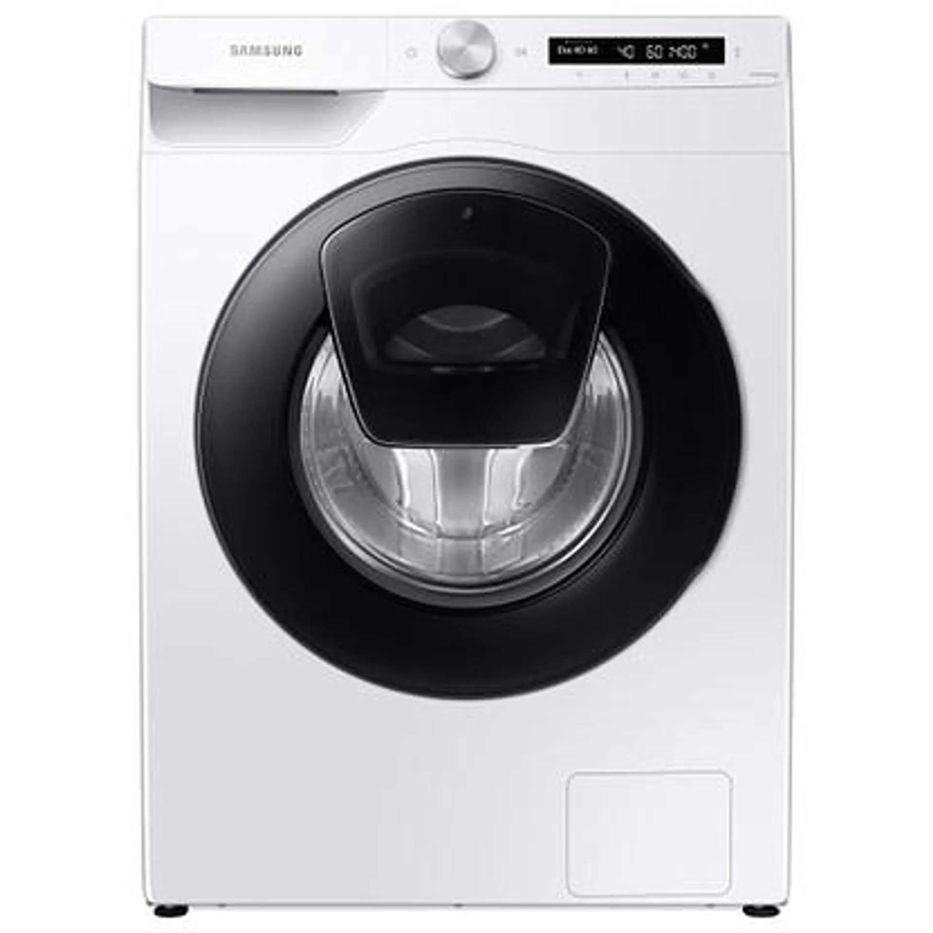 Samsung WW90T554DAW 9kg Ecobubble AddWash Steam Washing Machine 1400rpm – WHITE