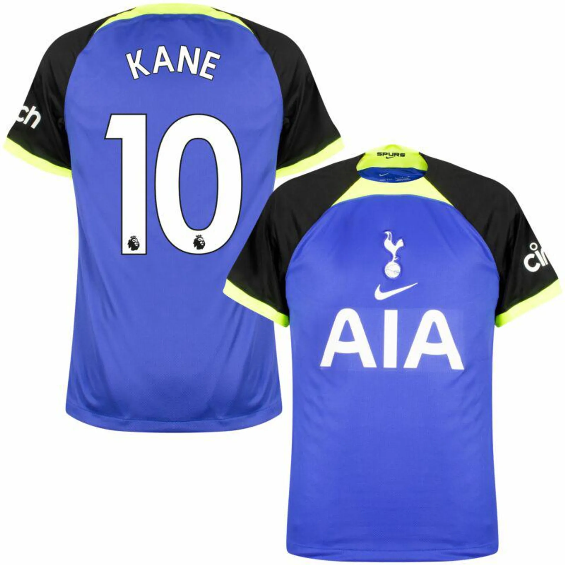 Nike Tottenham Away Kane 10 Shirt 2022-2023 (Premier League)