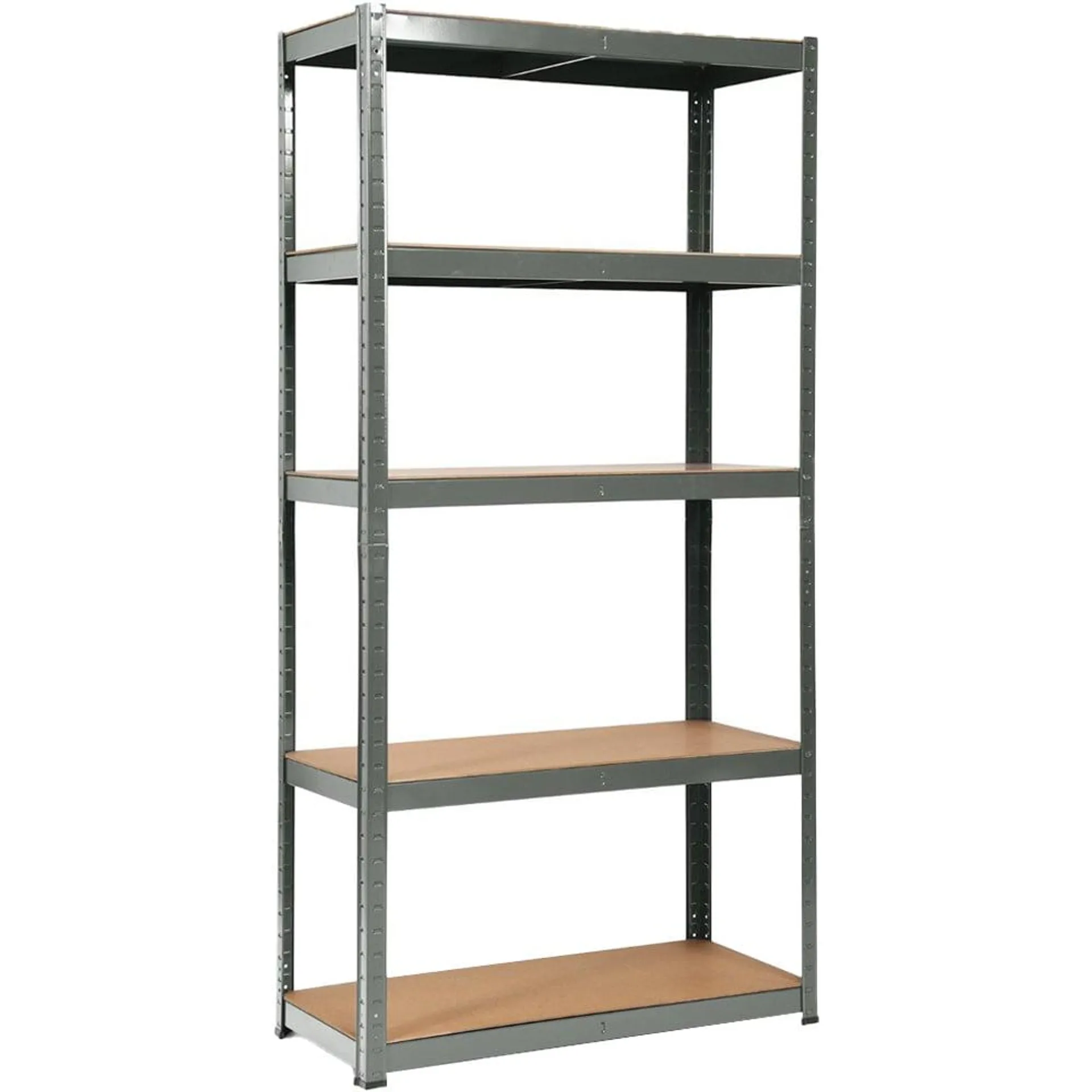 Costway 5 Shelf Grey Shelving Unit