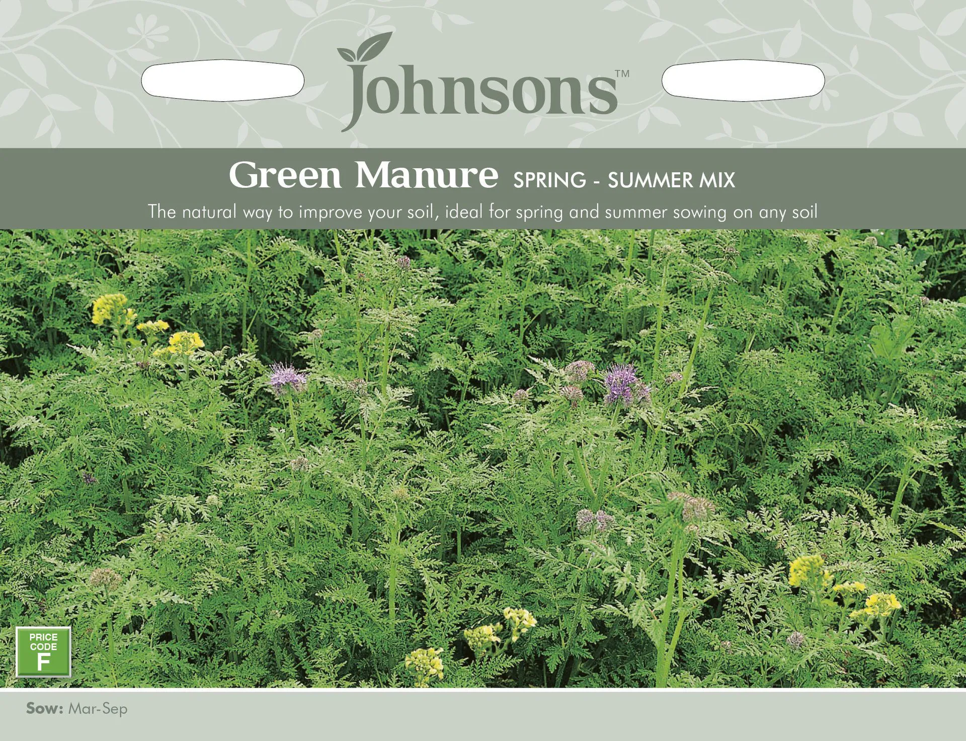 Johnsons Green Manure Spring & Summer Mix Seeds