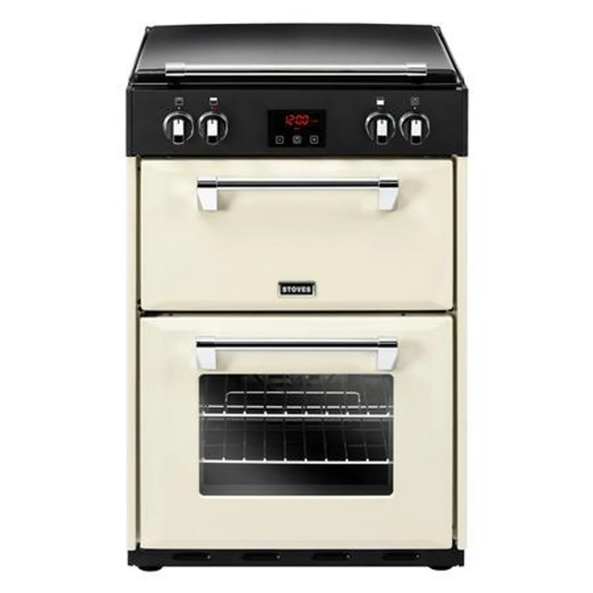 Stoves Richmond 600EI 60cm Double Oven Electric Cooker with Induction Hob - Cream