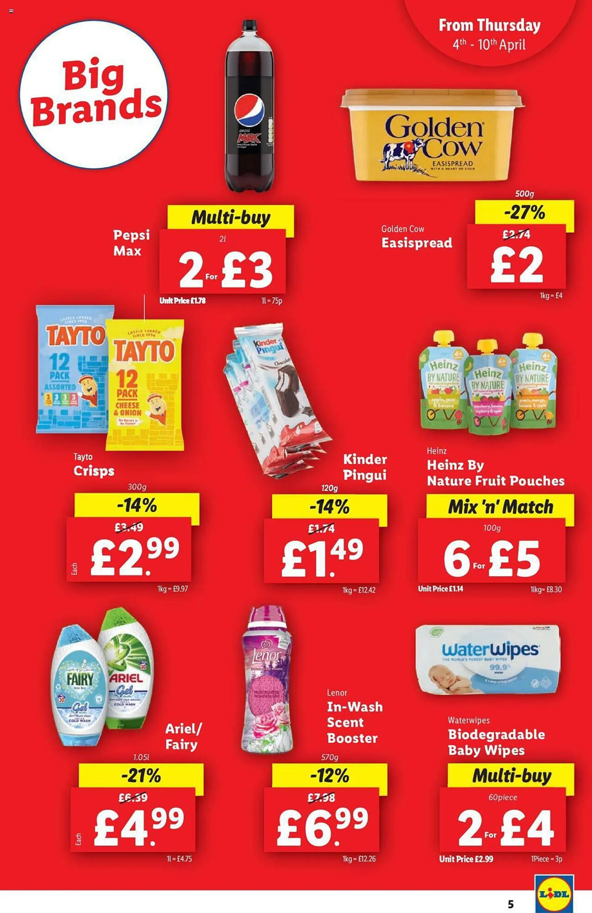 Lidl leaflet from 4 April to 10 April 2024 - Catalogue Page 5