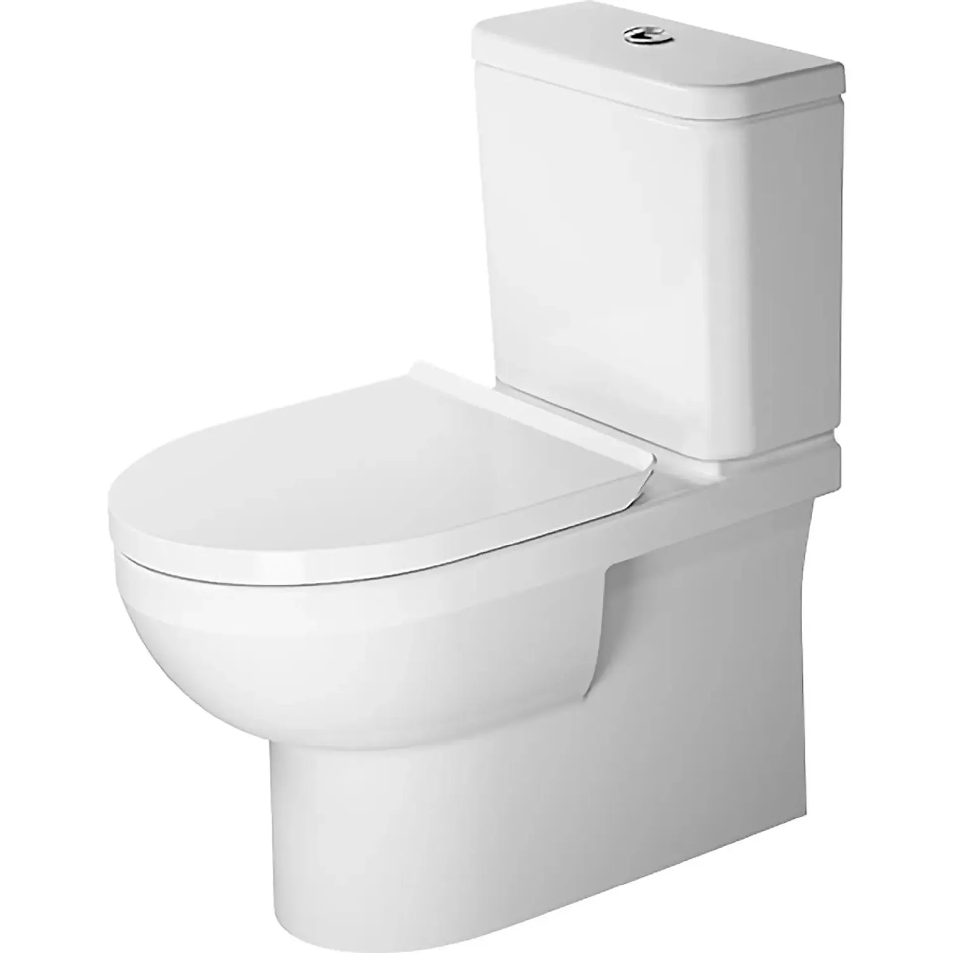 Duravit No.1 Close Coupled Toilet - Closed Back