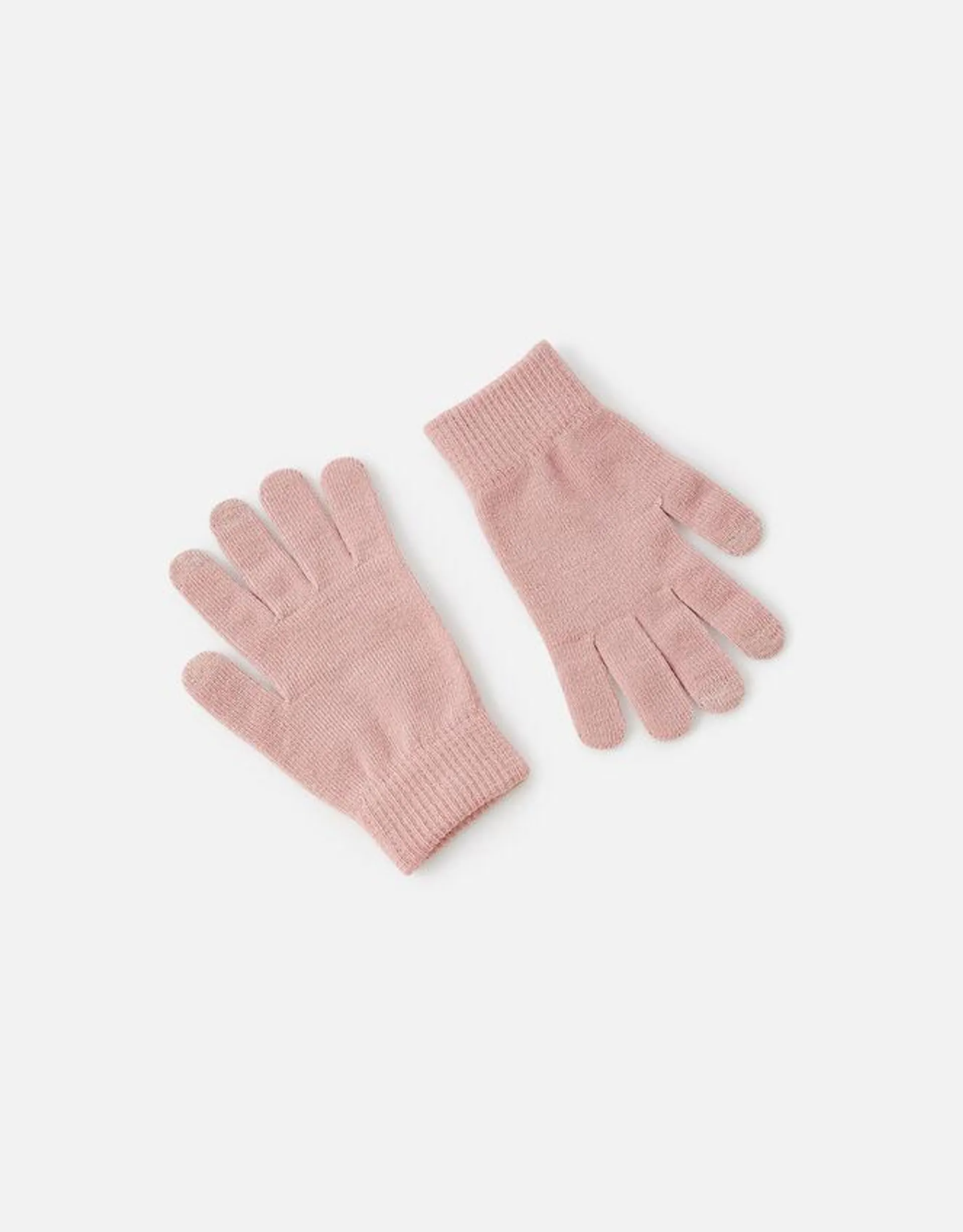 Super Stretch Touch Gloves Pink