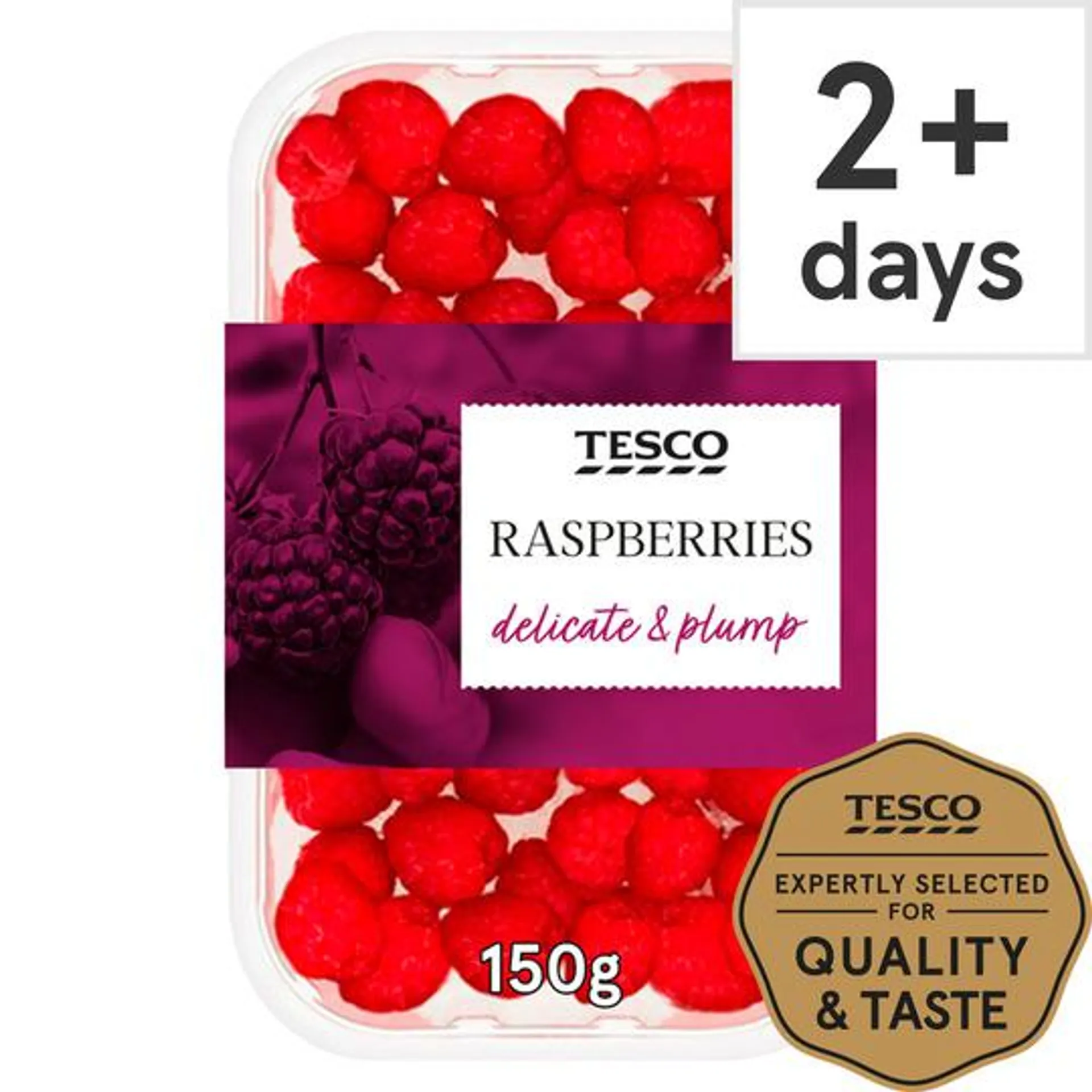 Tesco Raspberries 150G