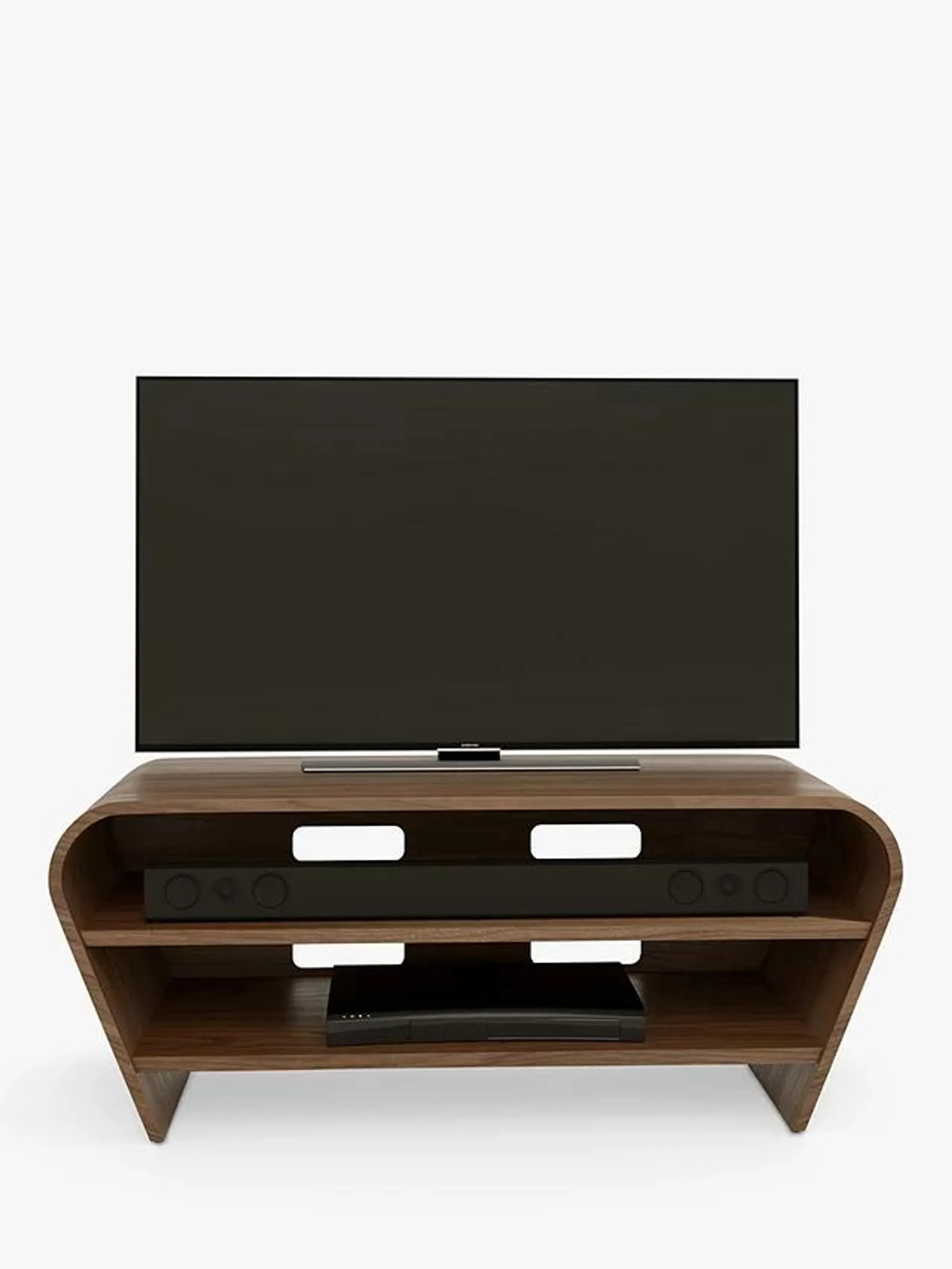 Tom Schneider Taper 1050 TV Stand for TVs up to 45", Natural Walnut