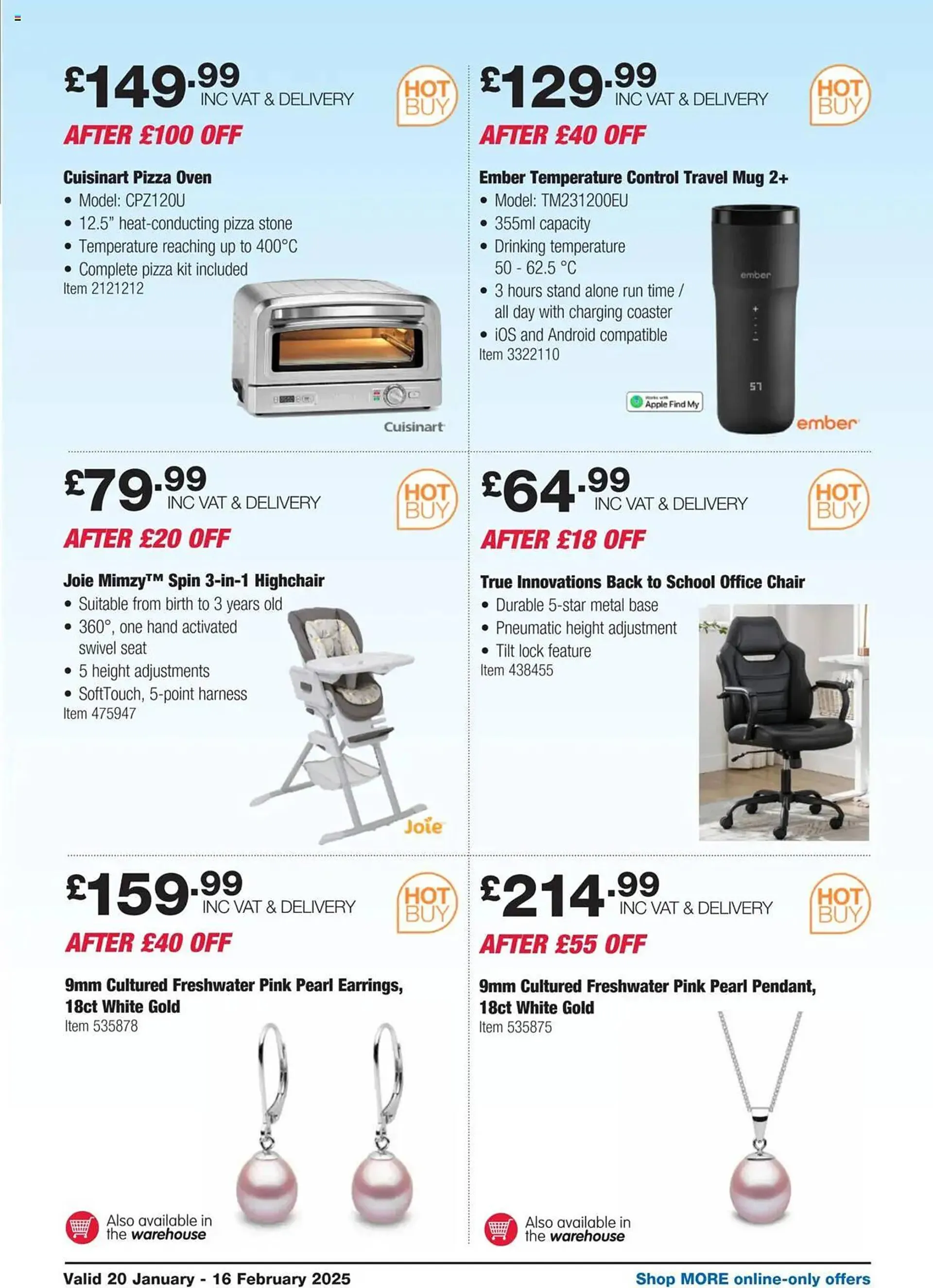 Costco leaflet from 20 January to 16 February 2025 - Catalogue Page 29