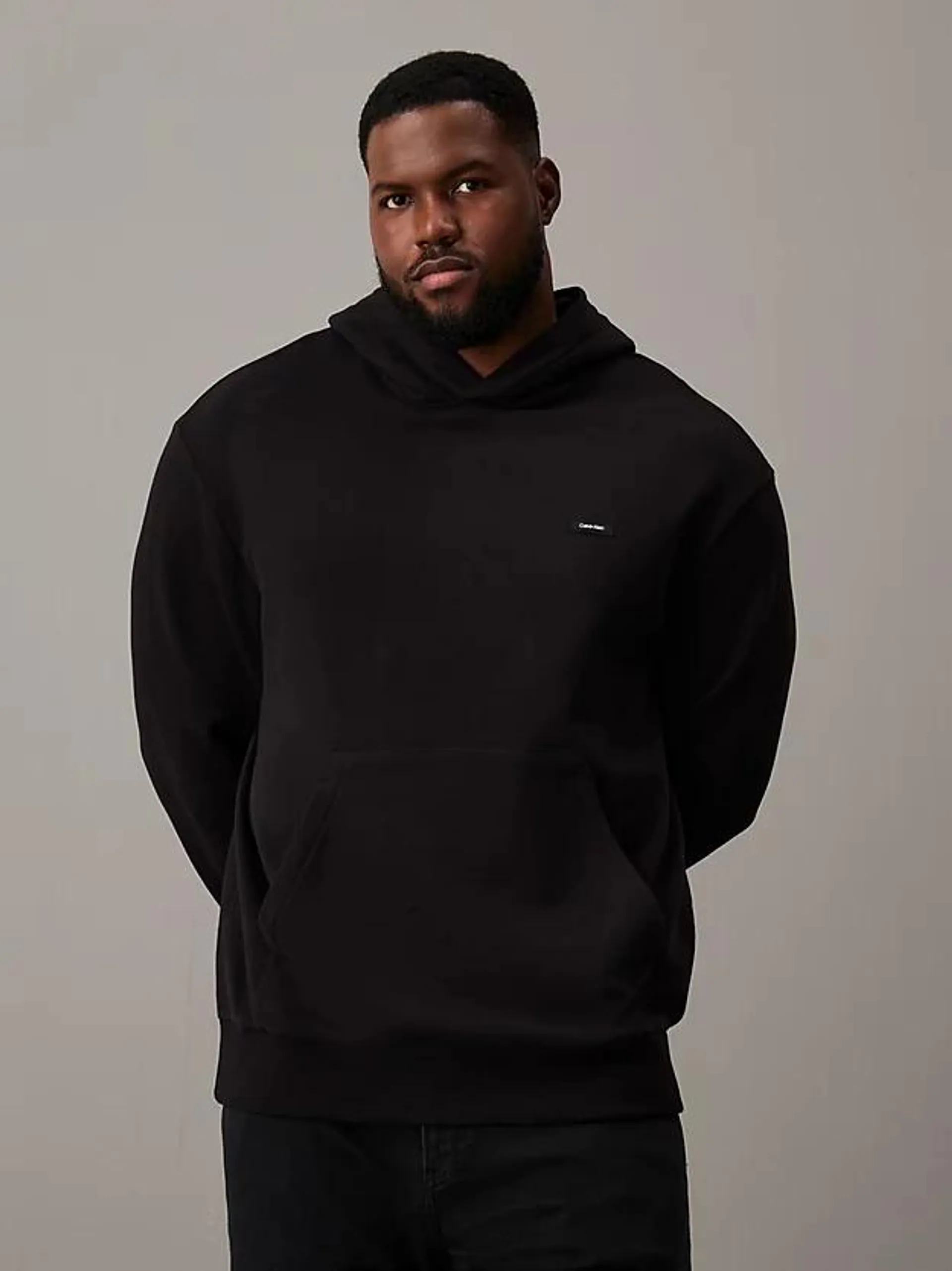 Plus Size Cotton Terry Hoodie