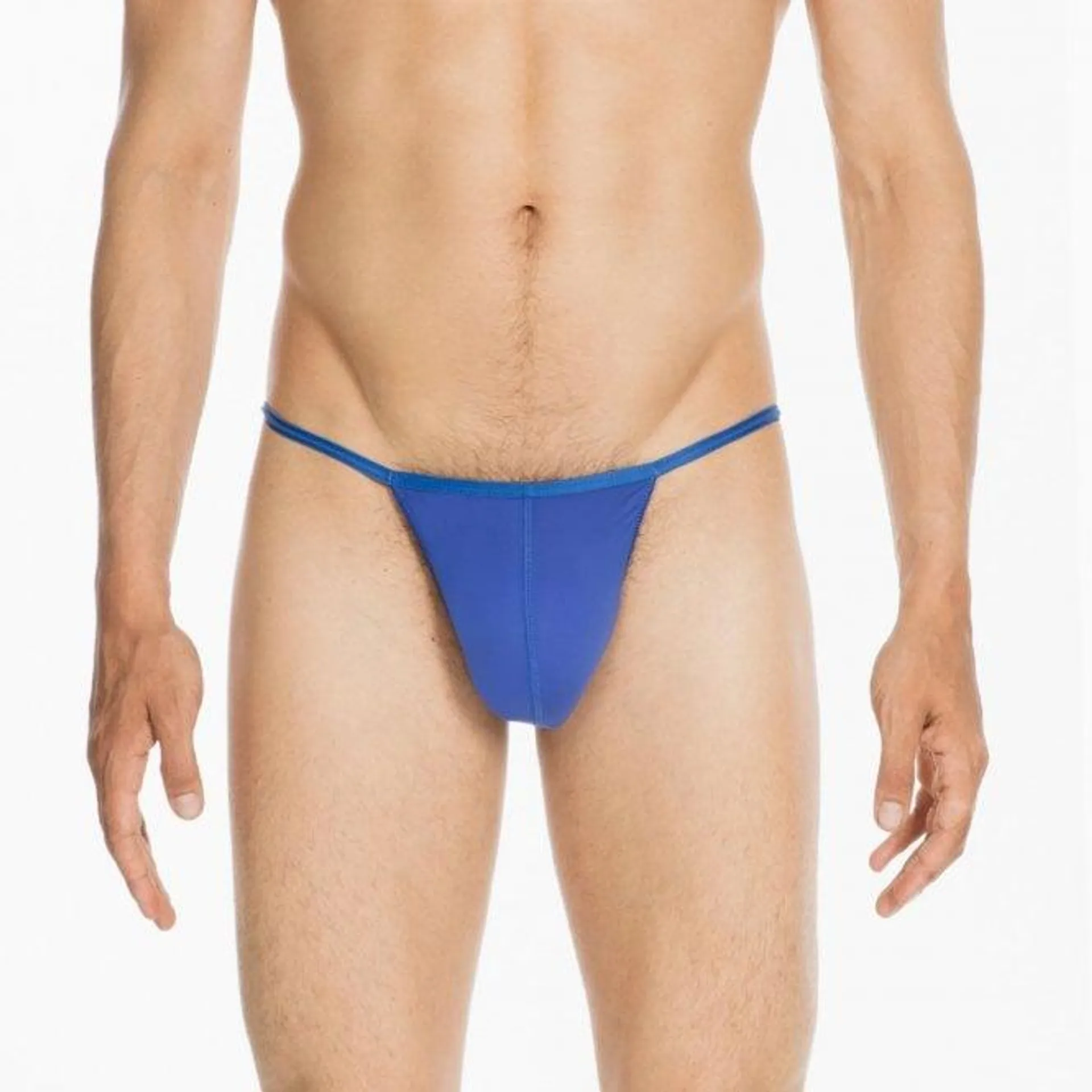 Plume G-String, Blue