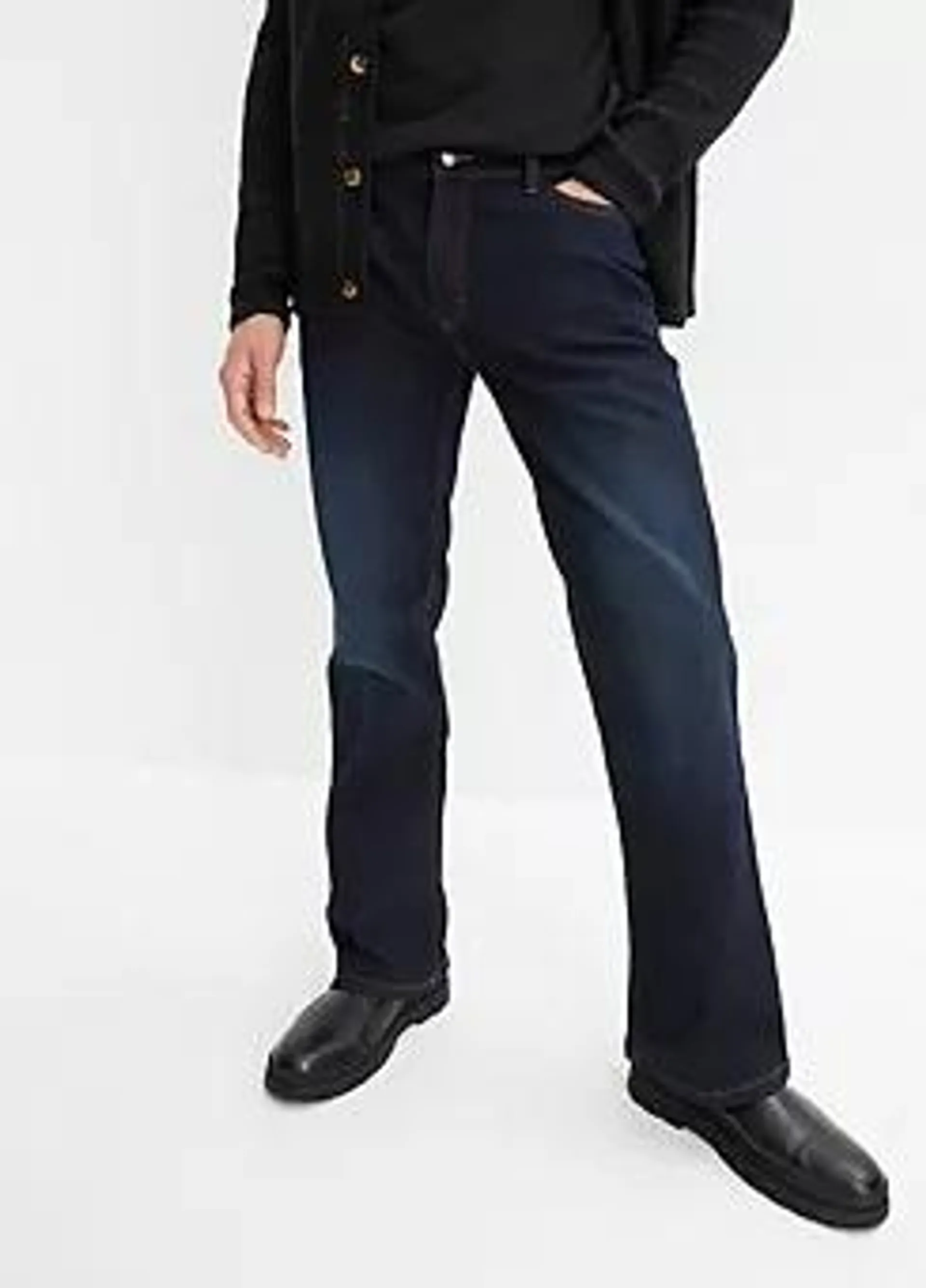 Boot-Cut Leg Jeans