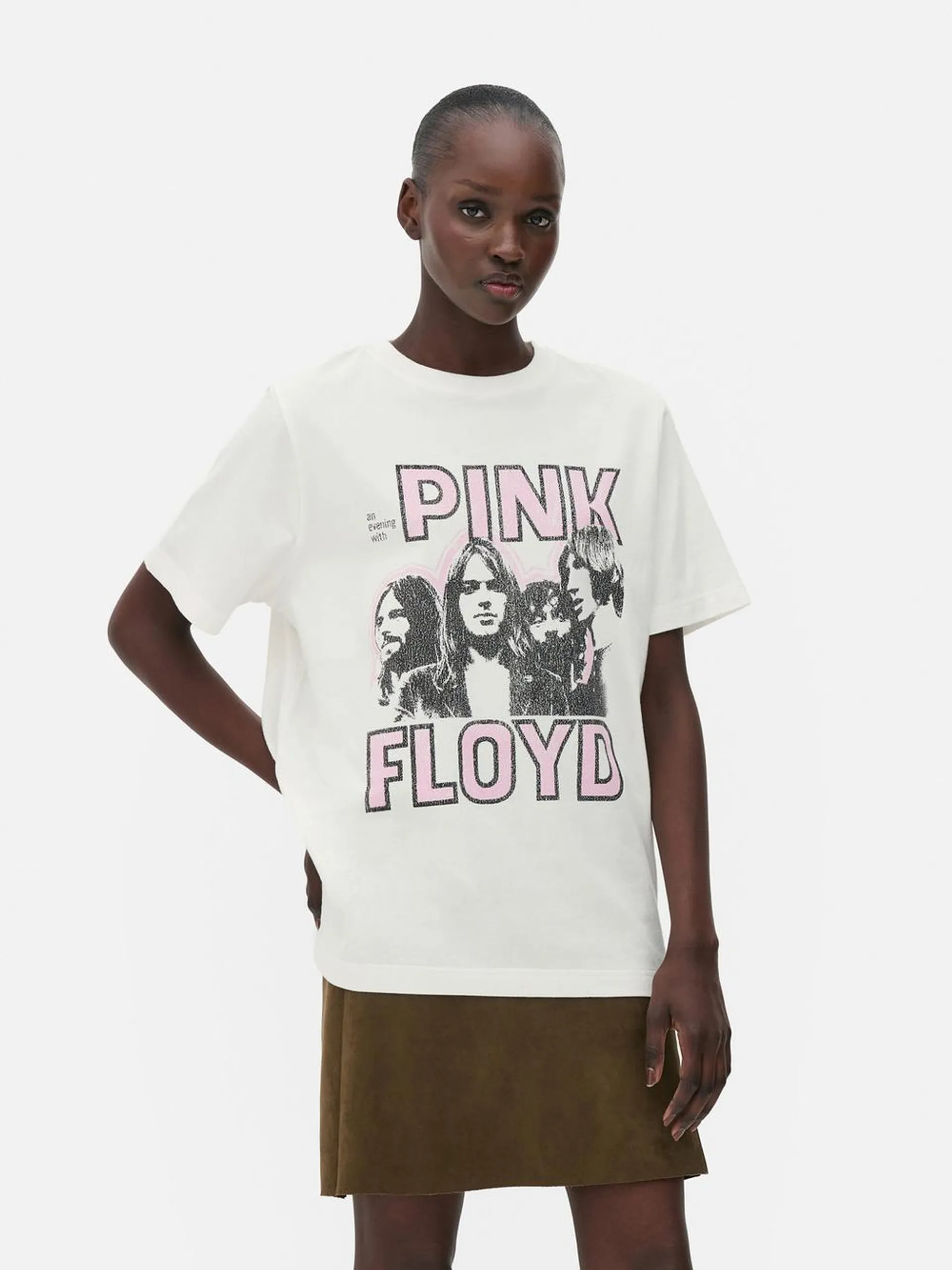 T-shirt met korte mouwen Pink Floyd