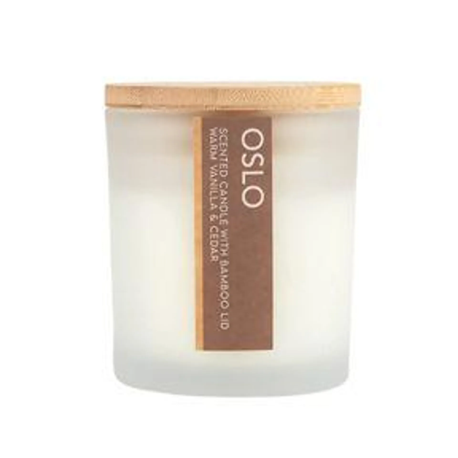 George Home Oslo Warm Vanilla and Cedar Small Candle