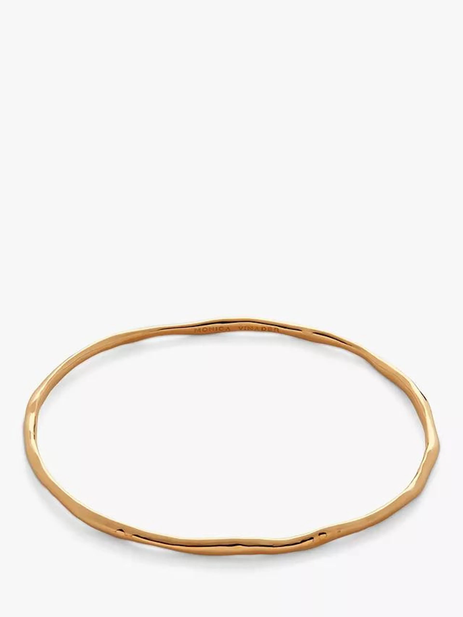 Monica Vinader Siren Muse Bangle, Gold