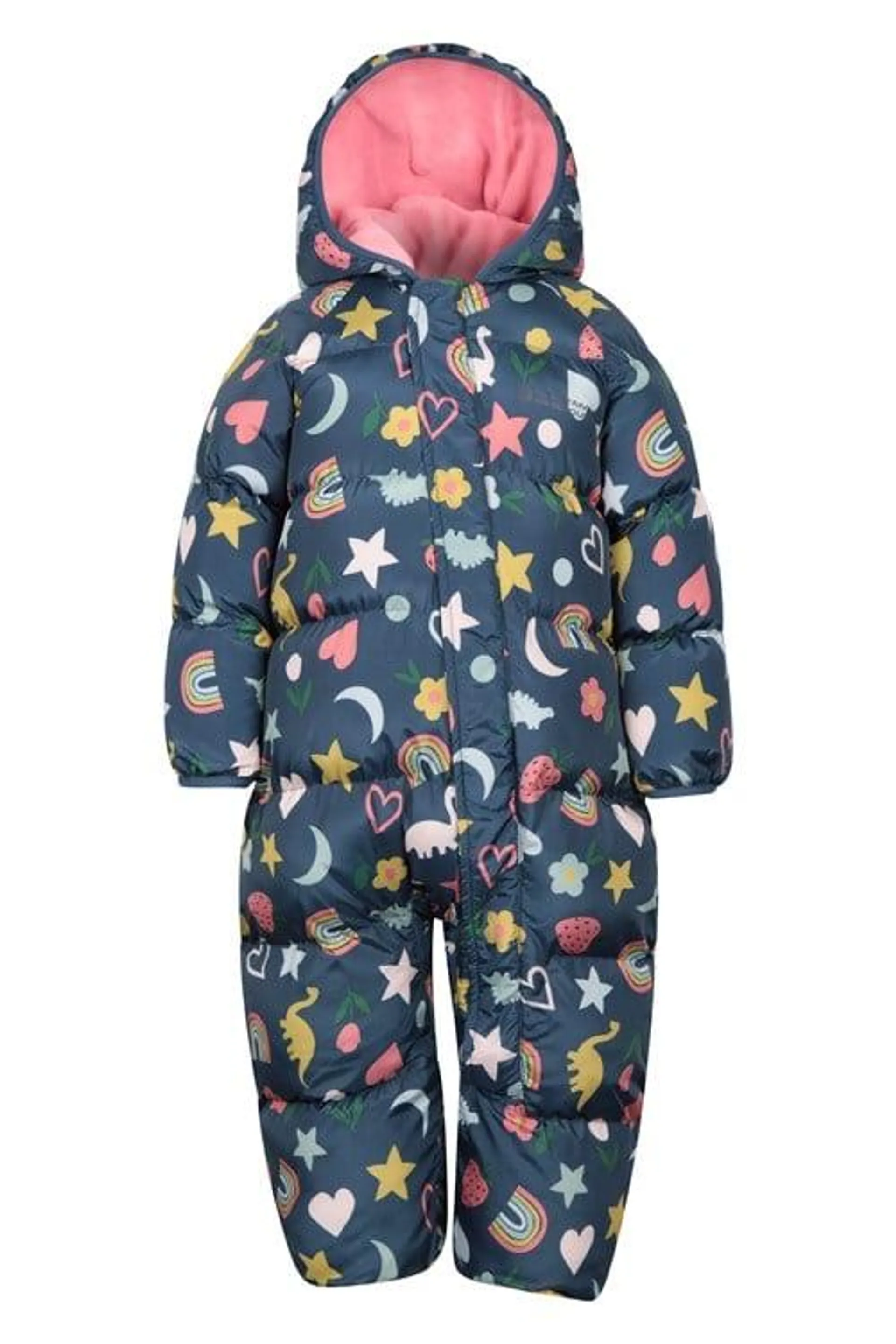 Frosty Printed Toddler Padded Suit