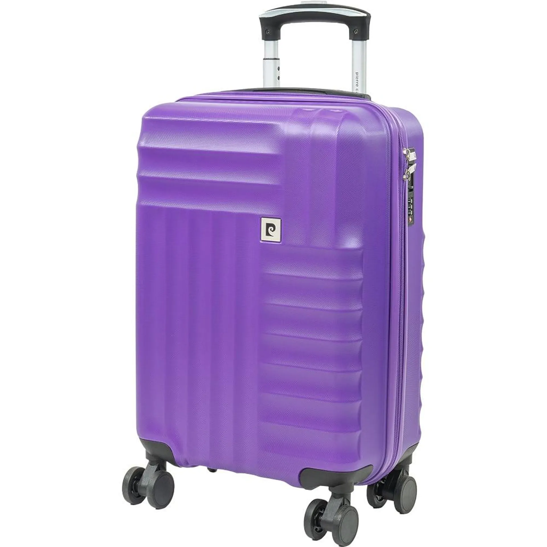 Pierre Cardin Small Purple Trolley Suitcase