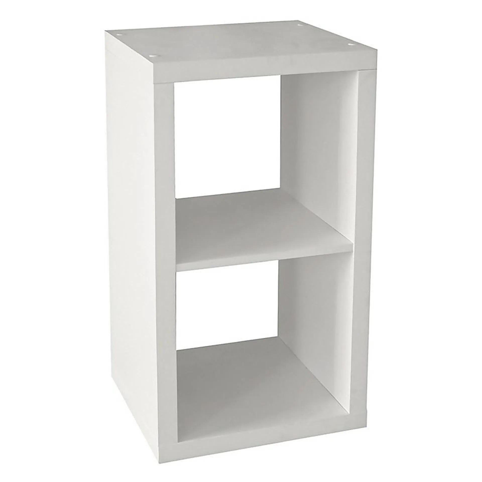 Clever Cube 1x2 Storage Unit - White