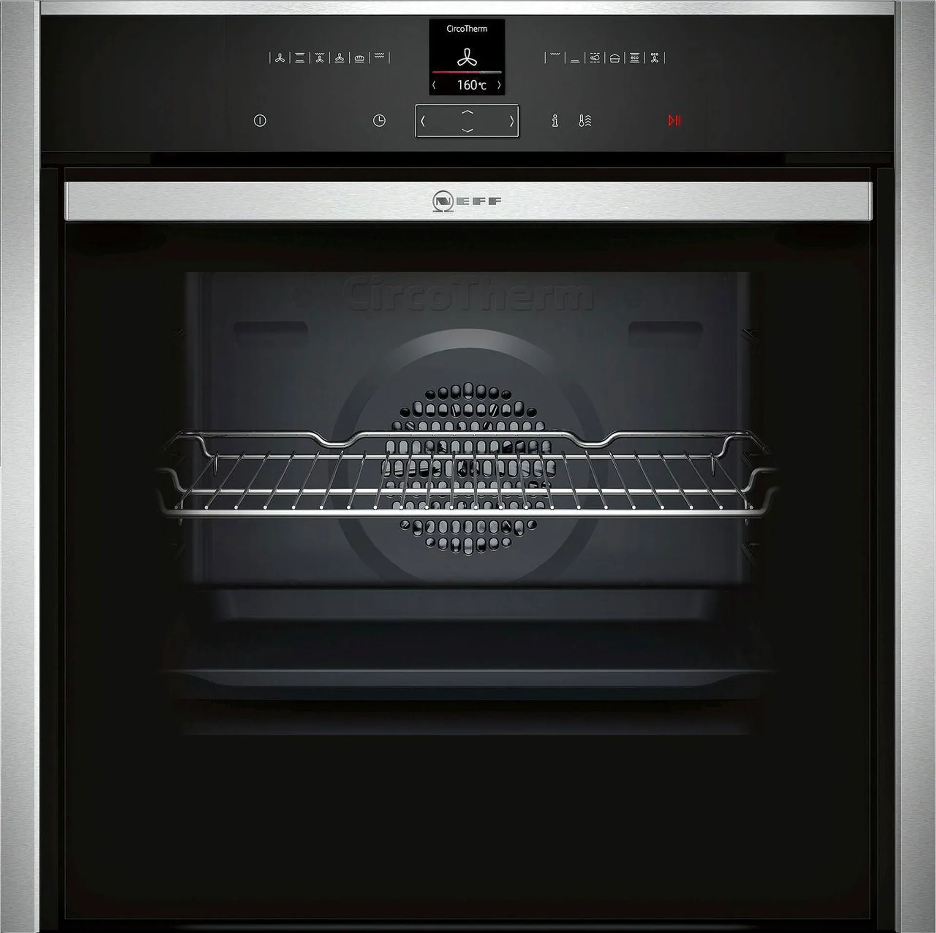 NEFF N70 Slide&Hide® B57CR22N0B Built In Electric Single Oven - Stainless Steel - A+ Rated