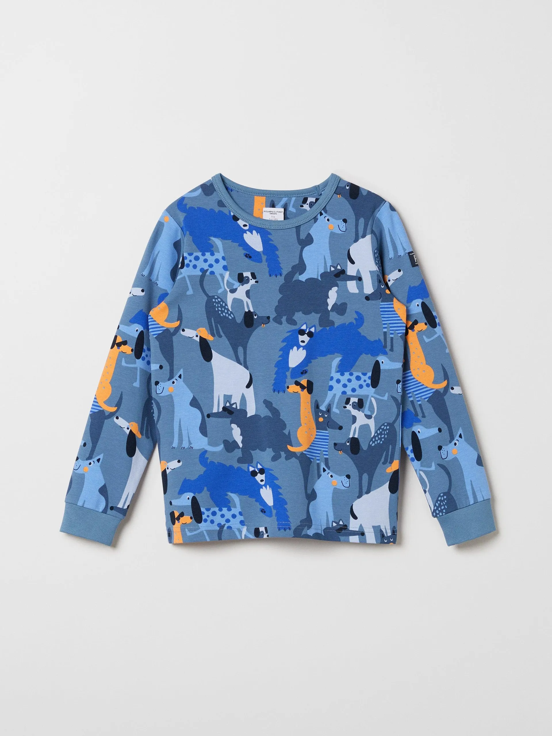 Dog Print Kids Top