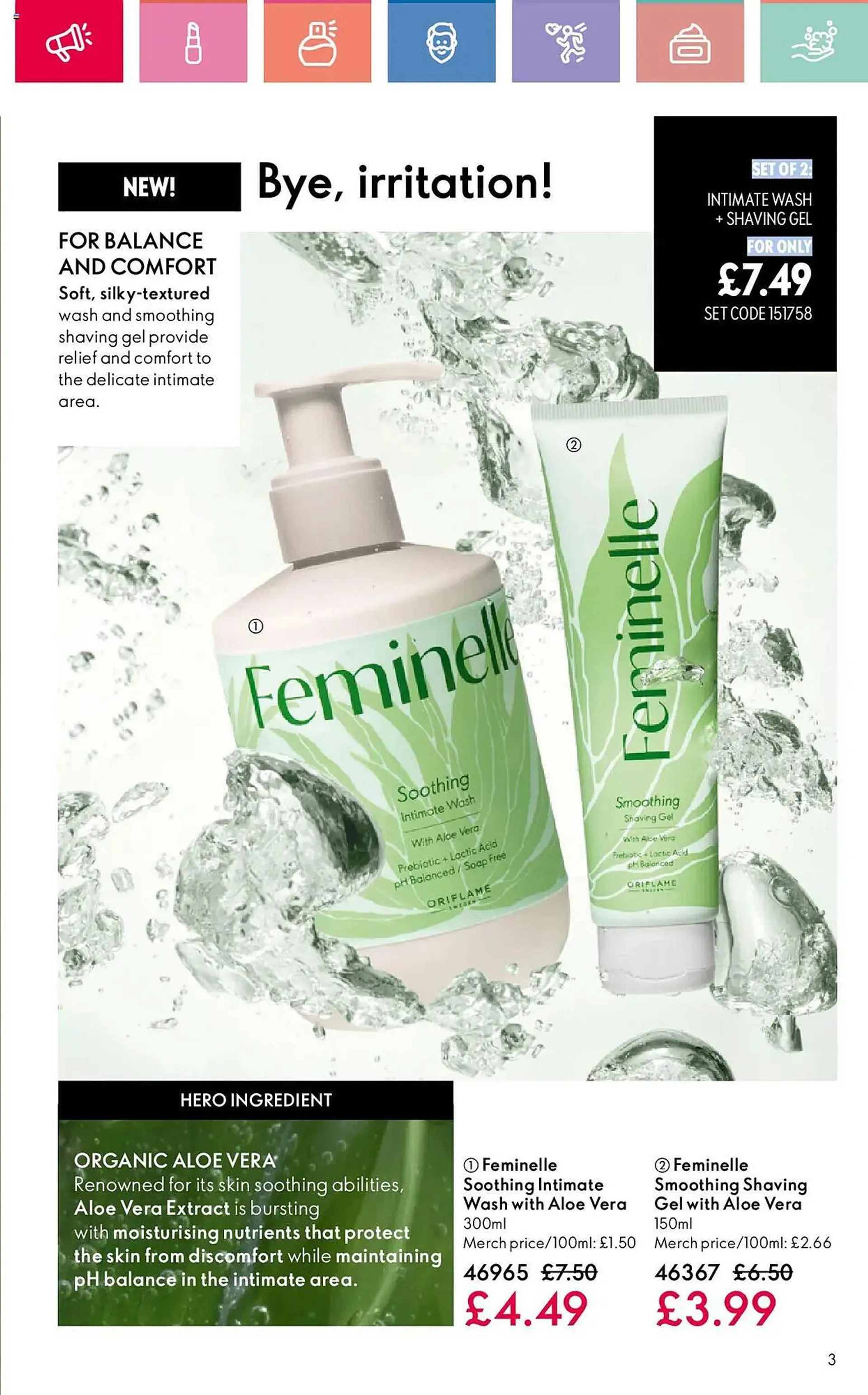 Oriflame leaflet from 3 January to 22 January 2025 - Catalogue Page 3