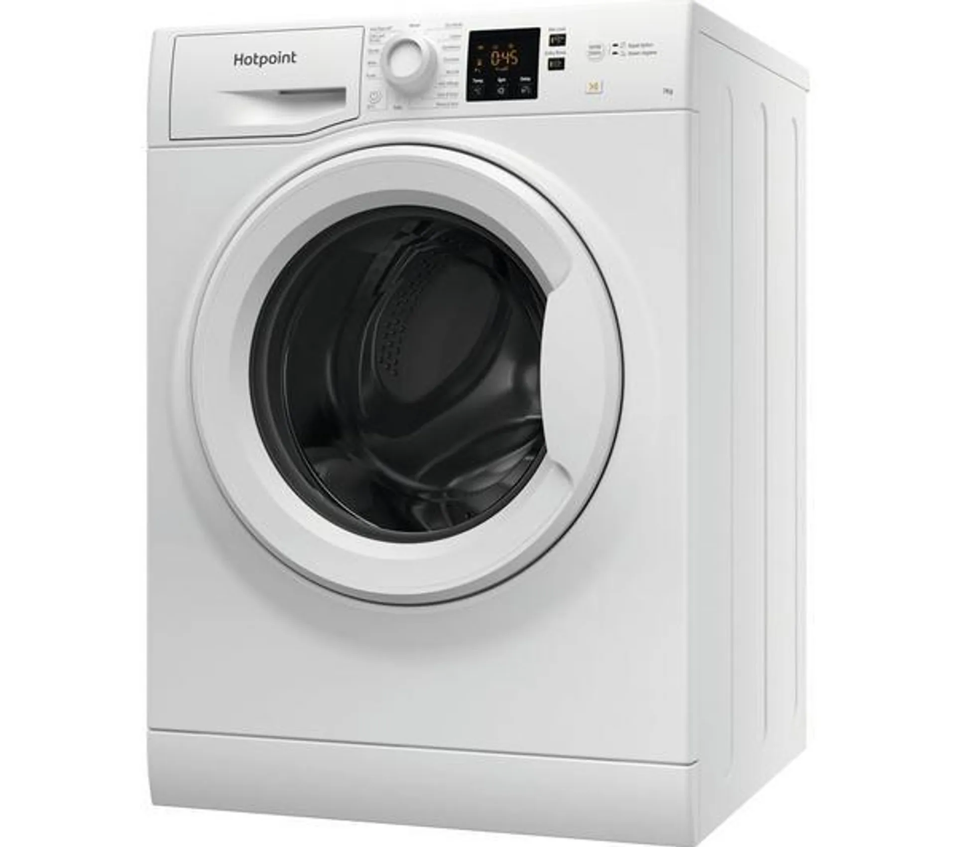 HOTPOINT NSWR 743U WK UK N 7 kg 1400 Spin Washing Machine - White