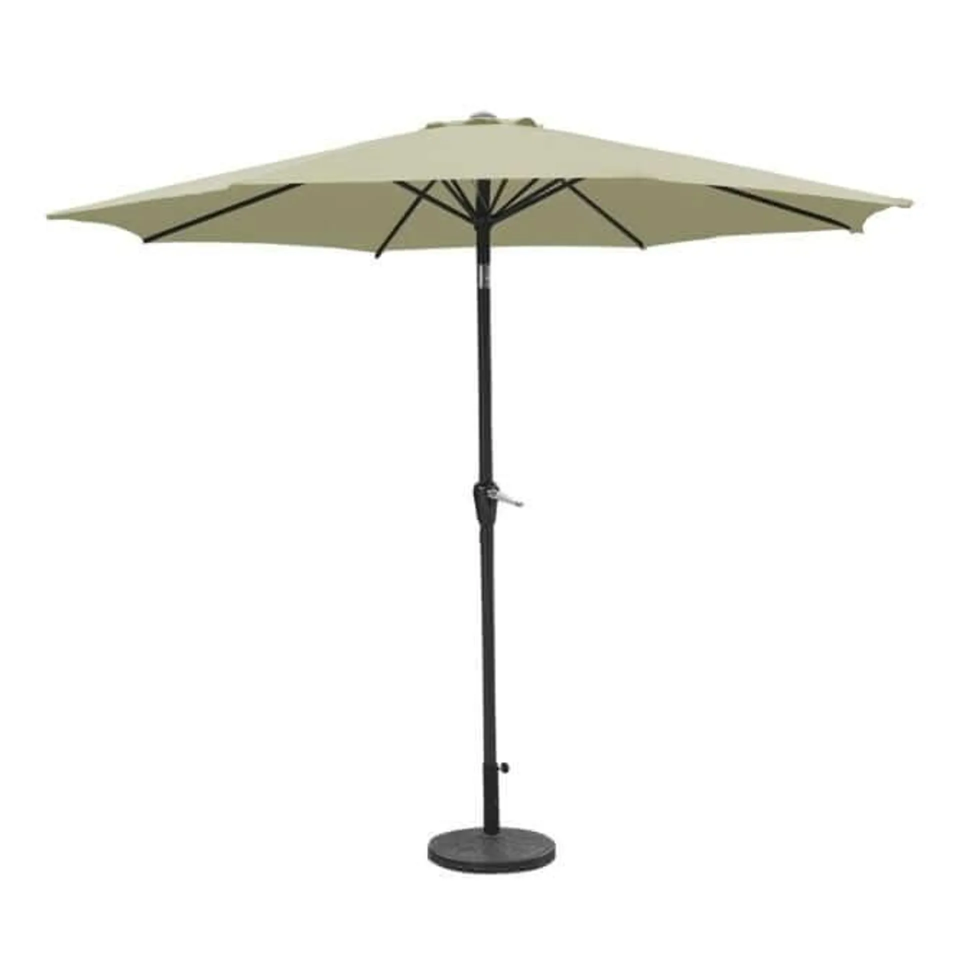 Silver & Stone Parasol Crank & Tilt 2.7m - Beige