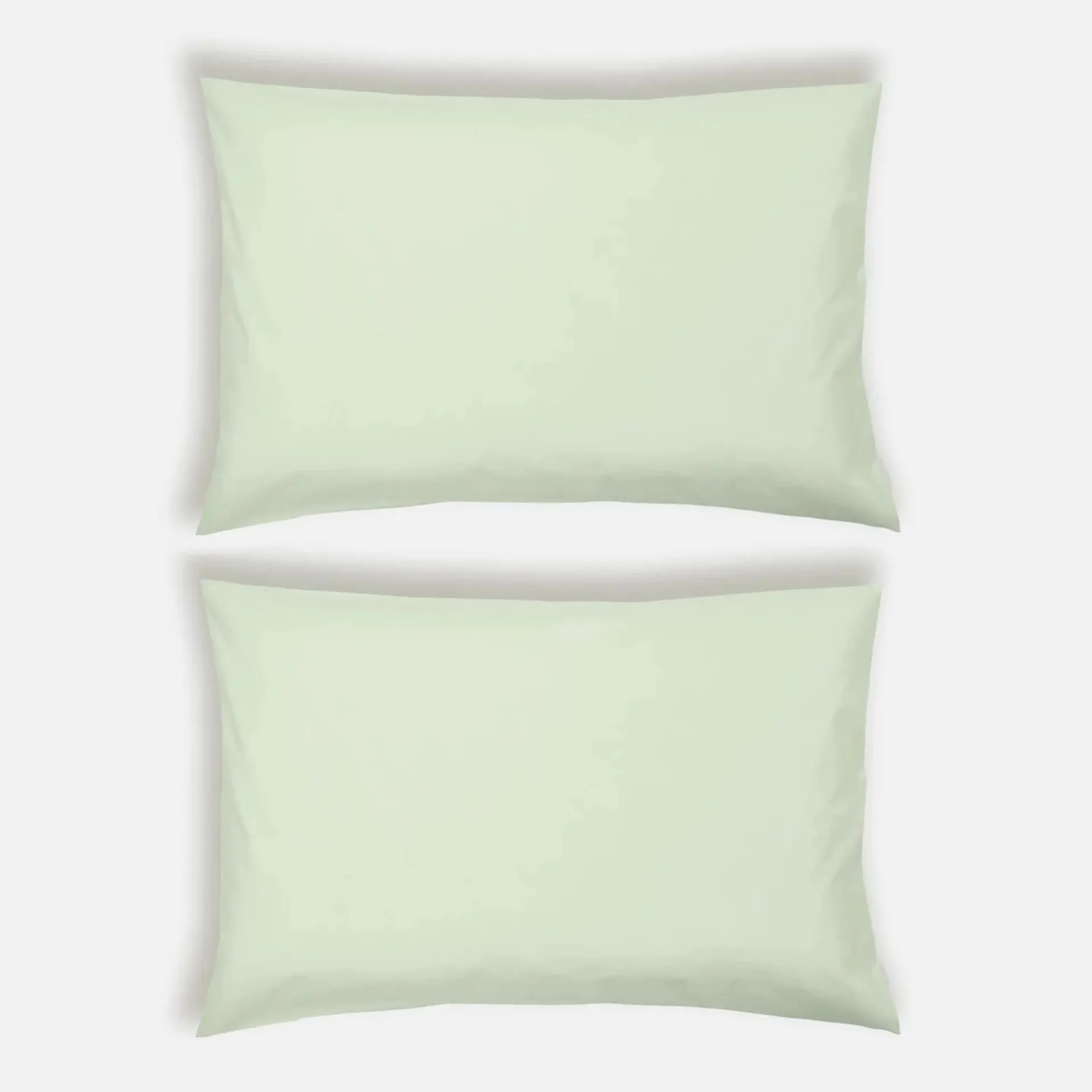 ïn home 200 Thread Count 100% Organic Cotton Pillowcase Pair - Green