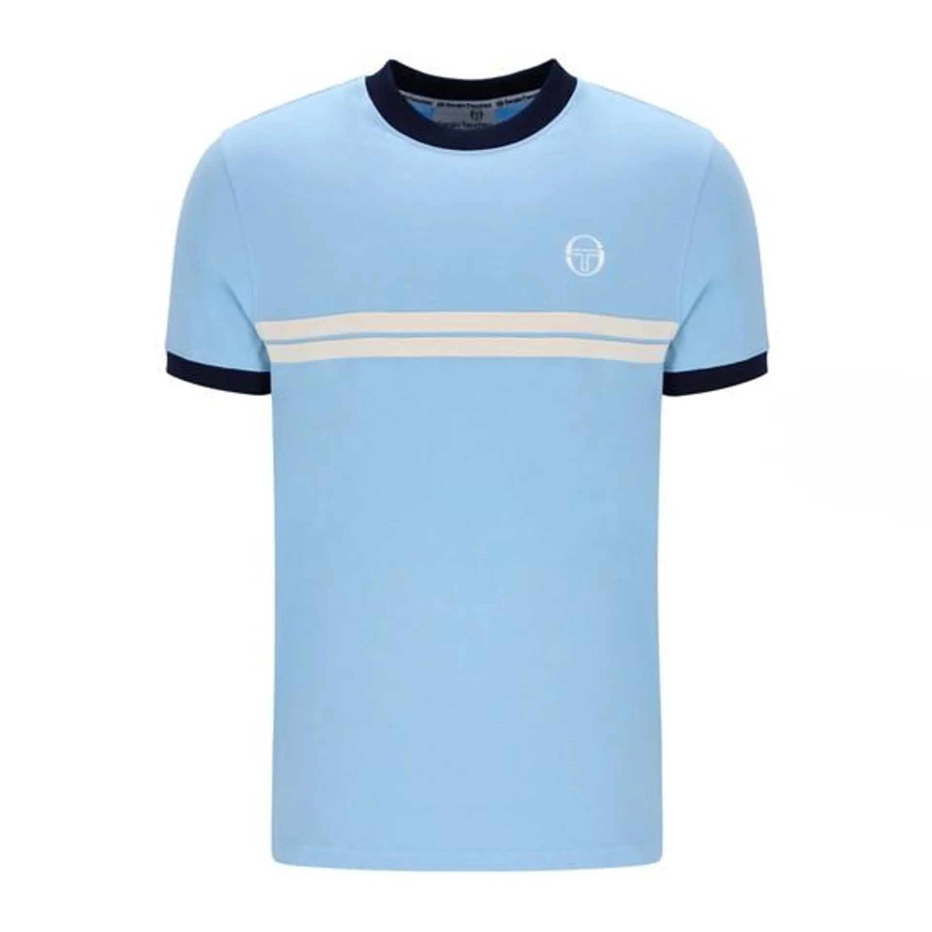 Mens Blue S/S Supermac T-Shirt