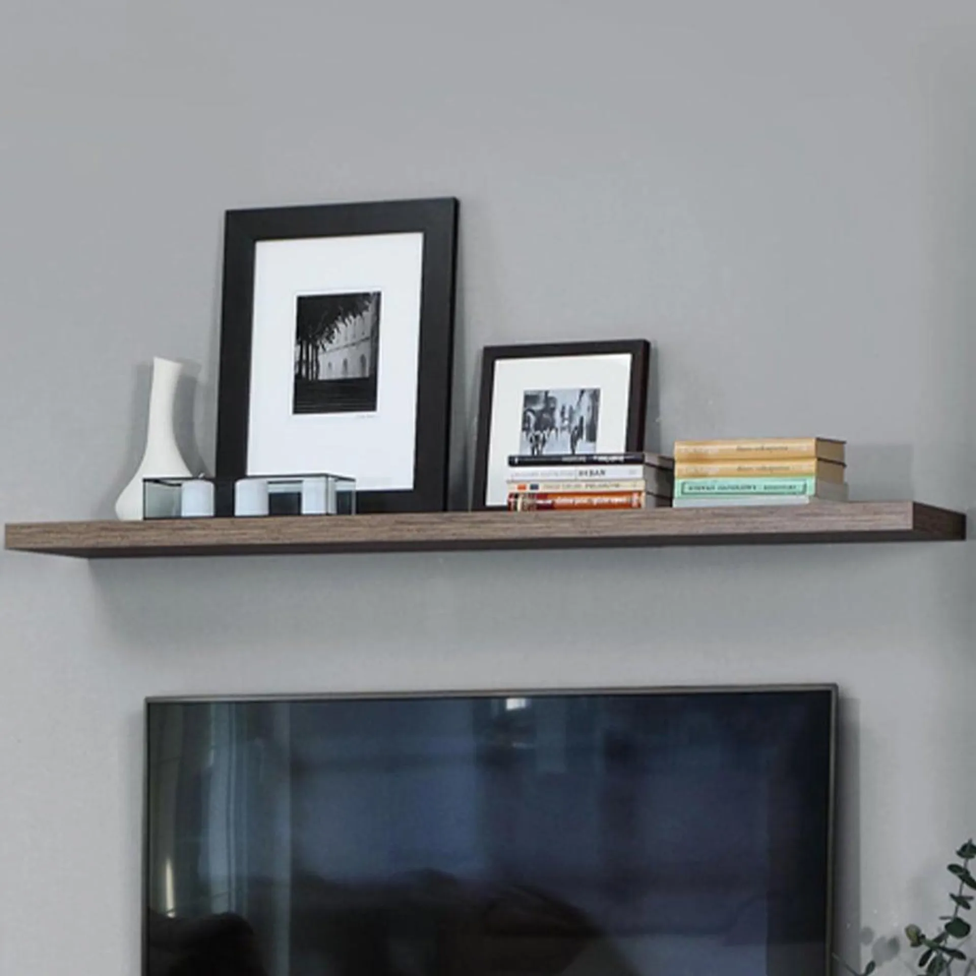 Florence Corona 200cm Tabak Oak Wall Shelf