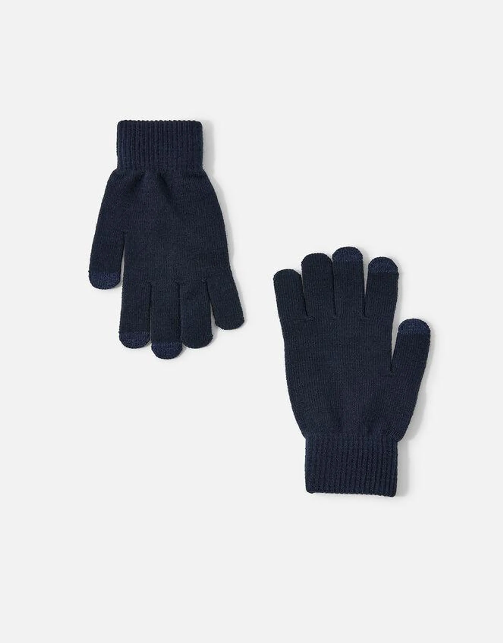 Super Stretch Touch Gloves Blue