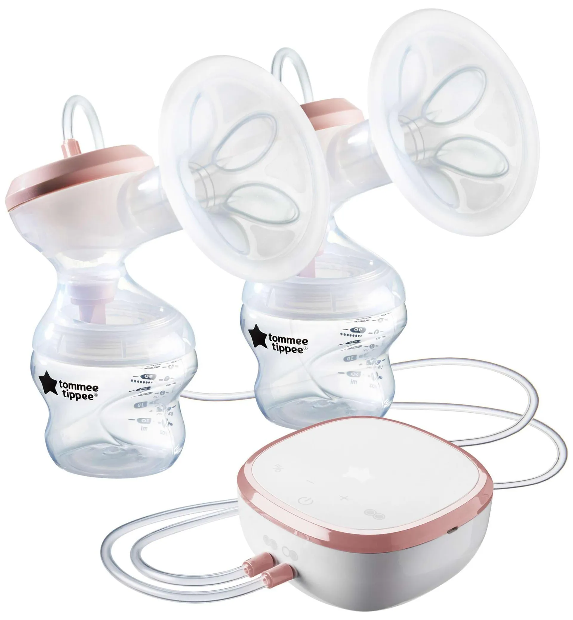 Tommee Tippee Made for Me Double Electric Breast Pump in White