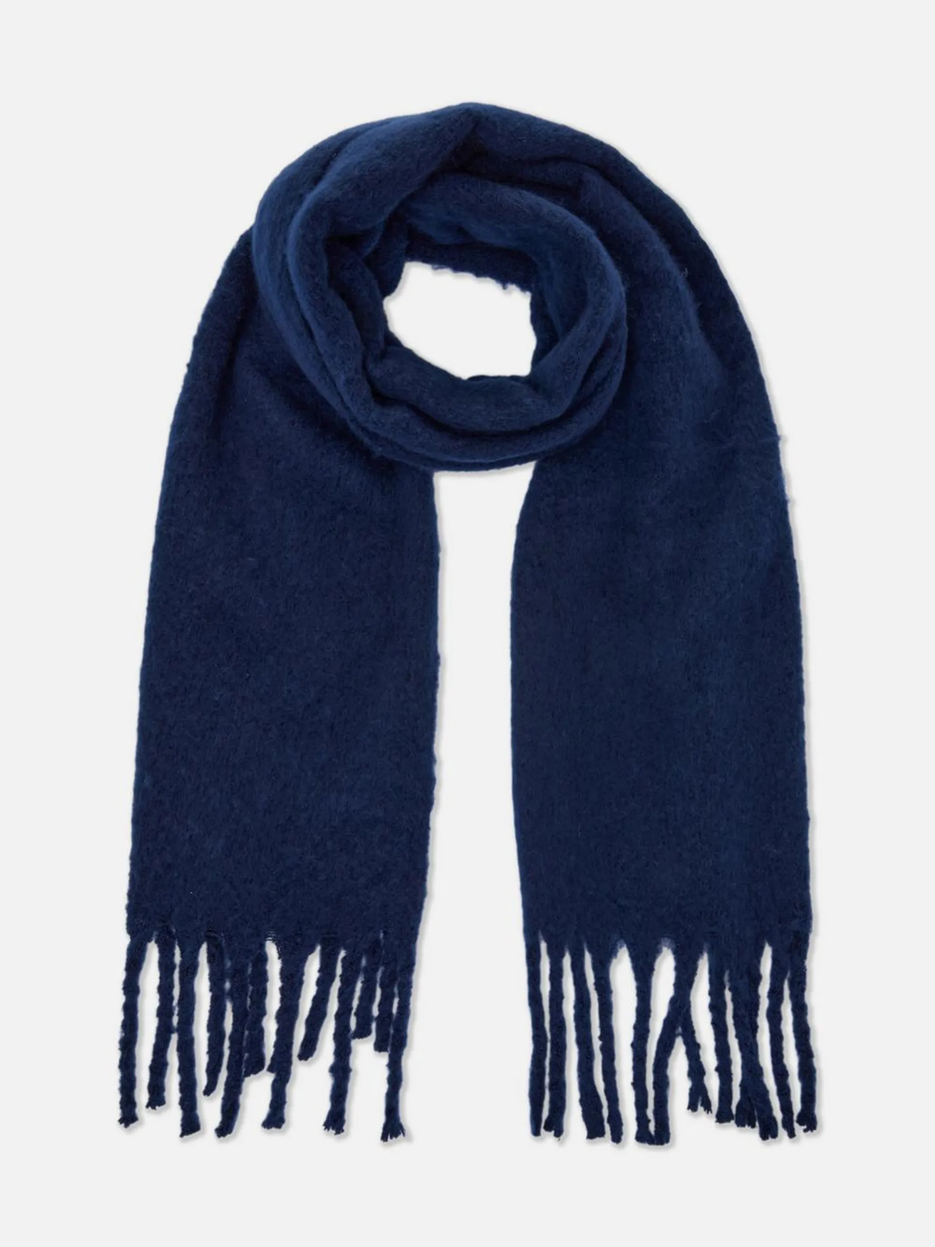 Brushed Tassel Scarf