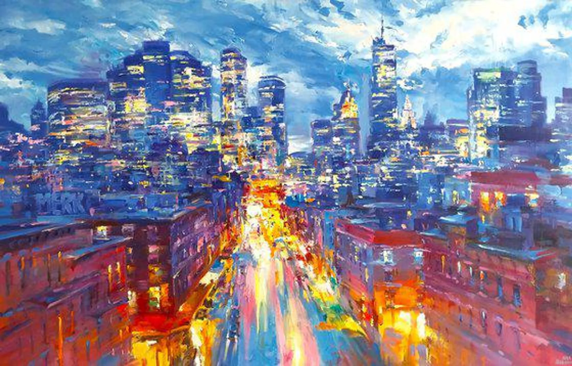 Evening lights (New York) (2024)