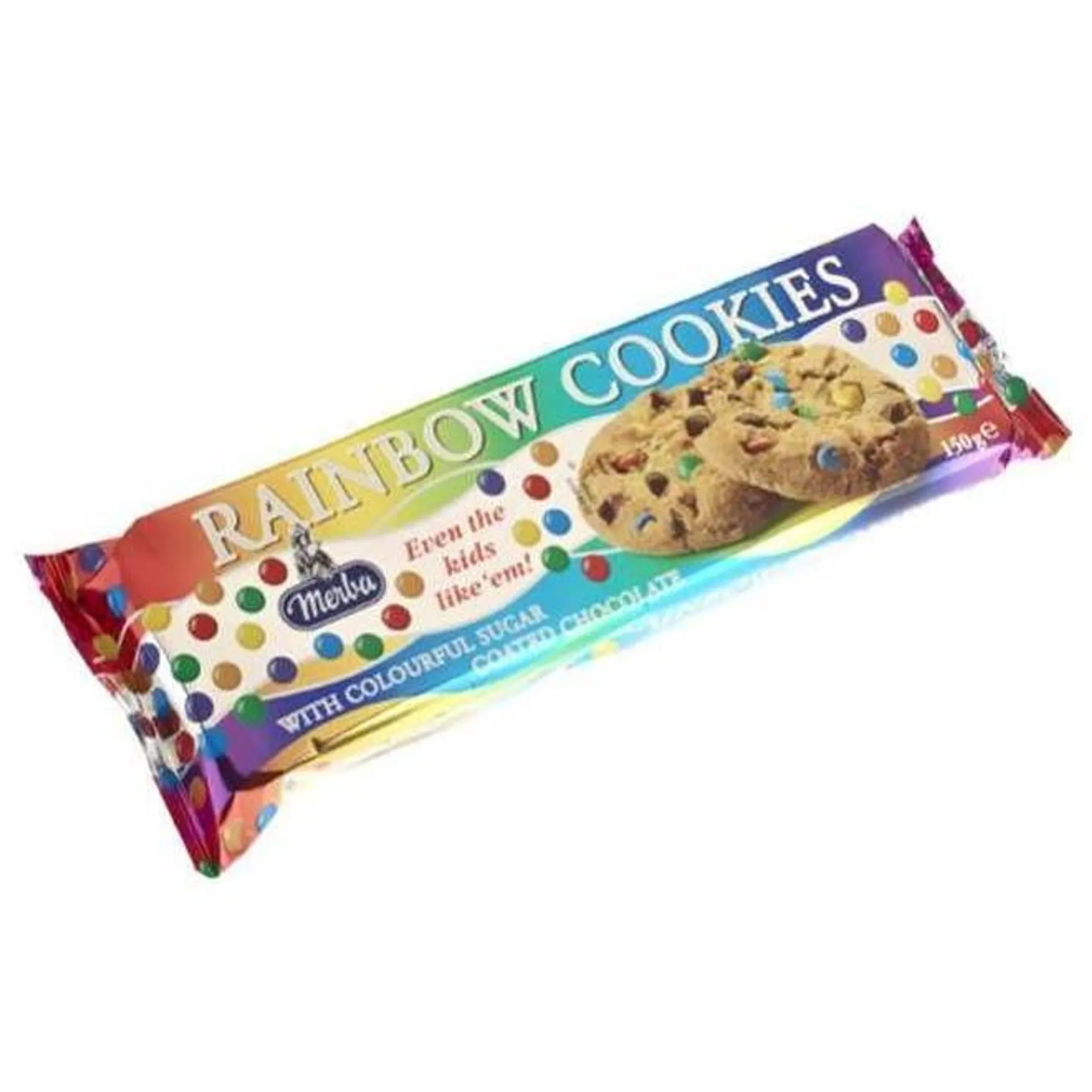 Merba Rainbow Cookies, 150g