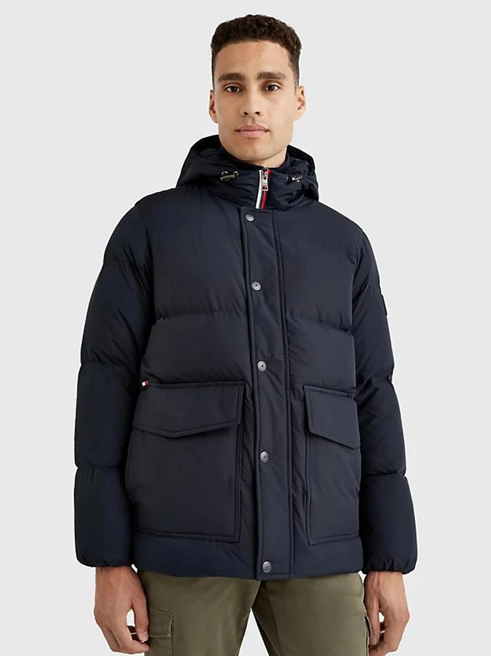 TH Warm Hooded Down Jacket