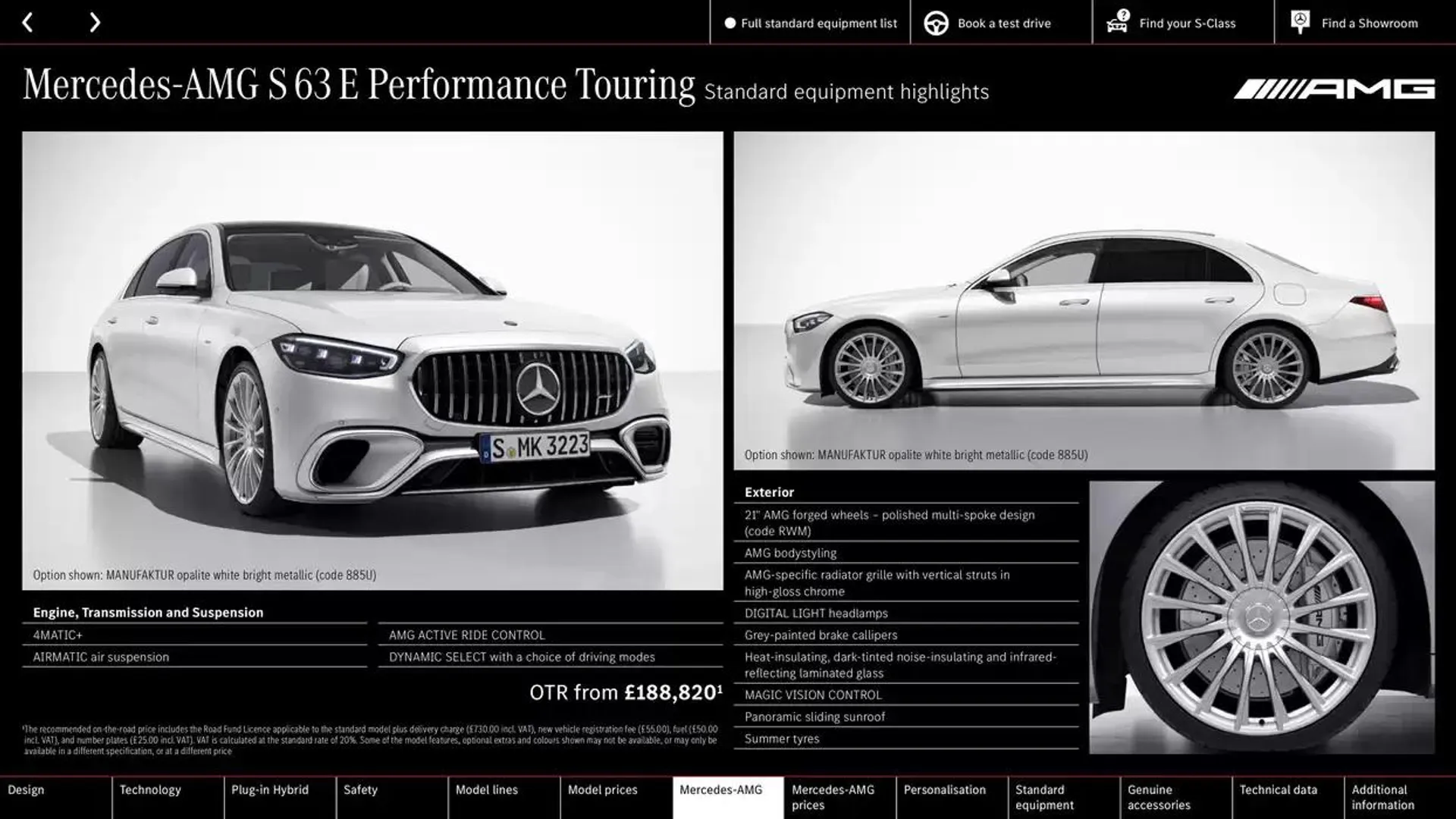 Mercedes Benz S-Class Saloon from 9 October to 9 October 2025 - Catalogue Page 31