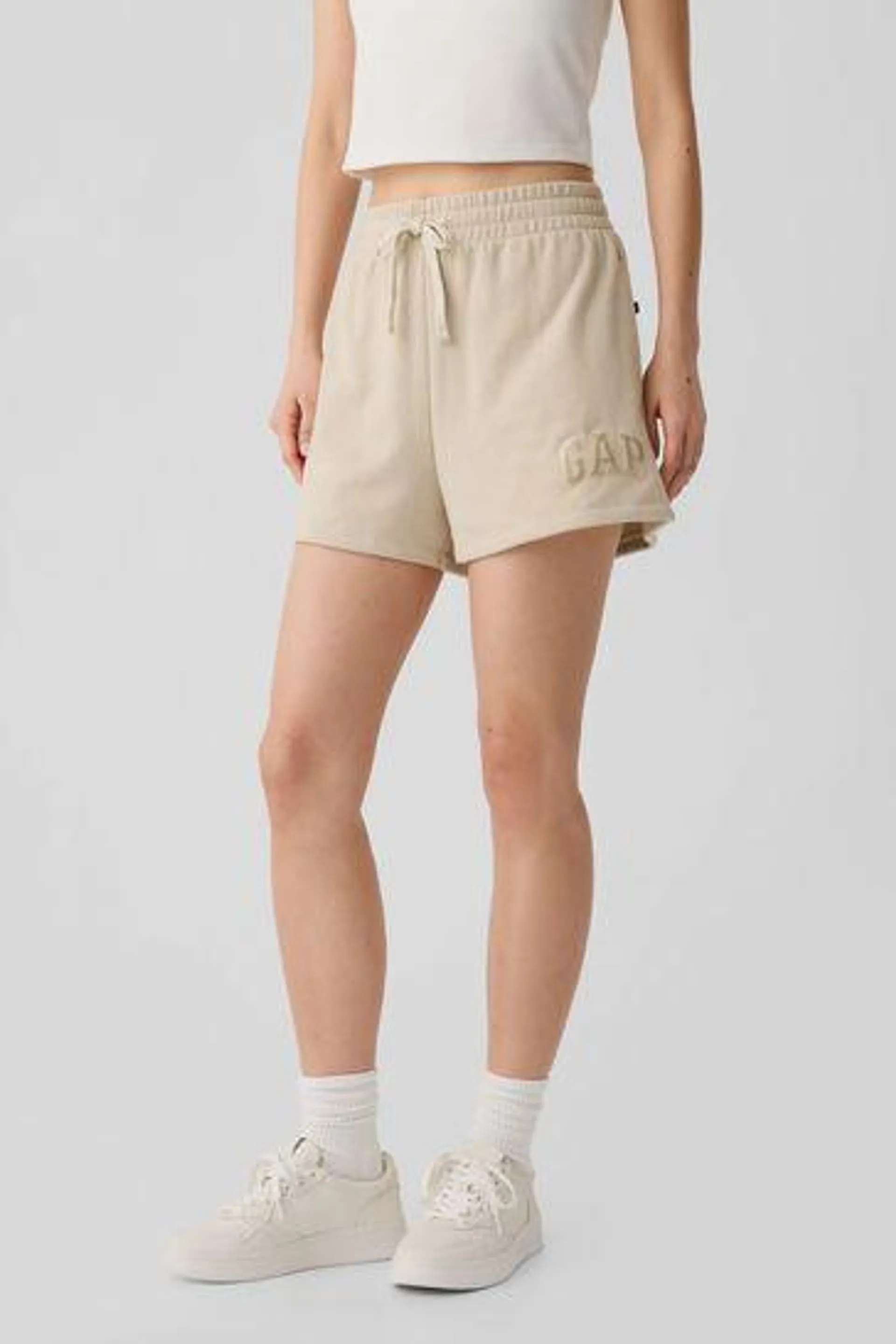 Pull On Logo Shorts