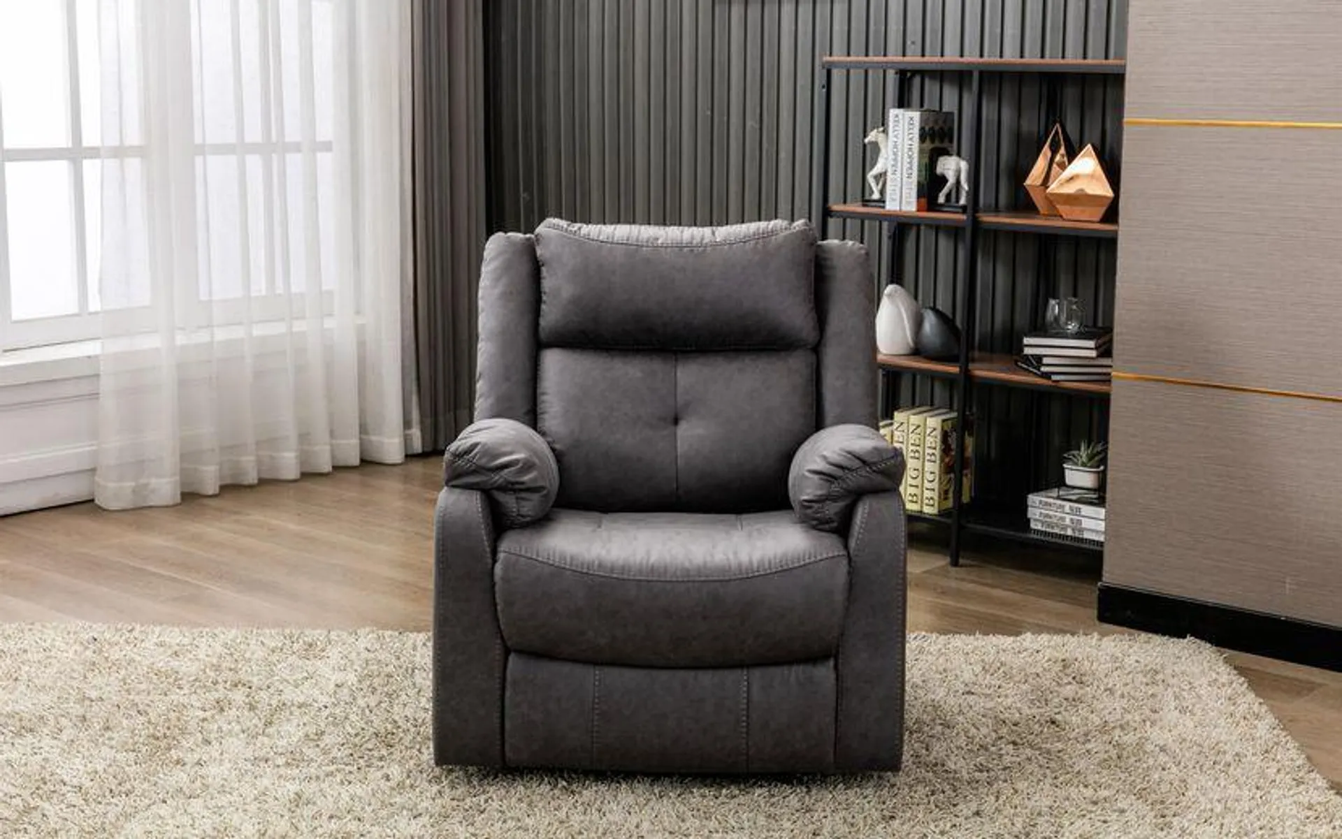 Endurance Janus Fabric Manual Recliner Chair