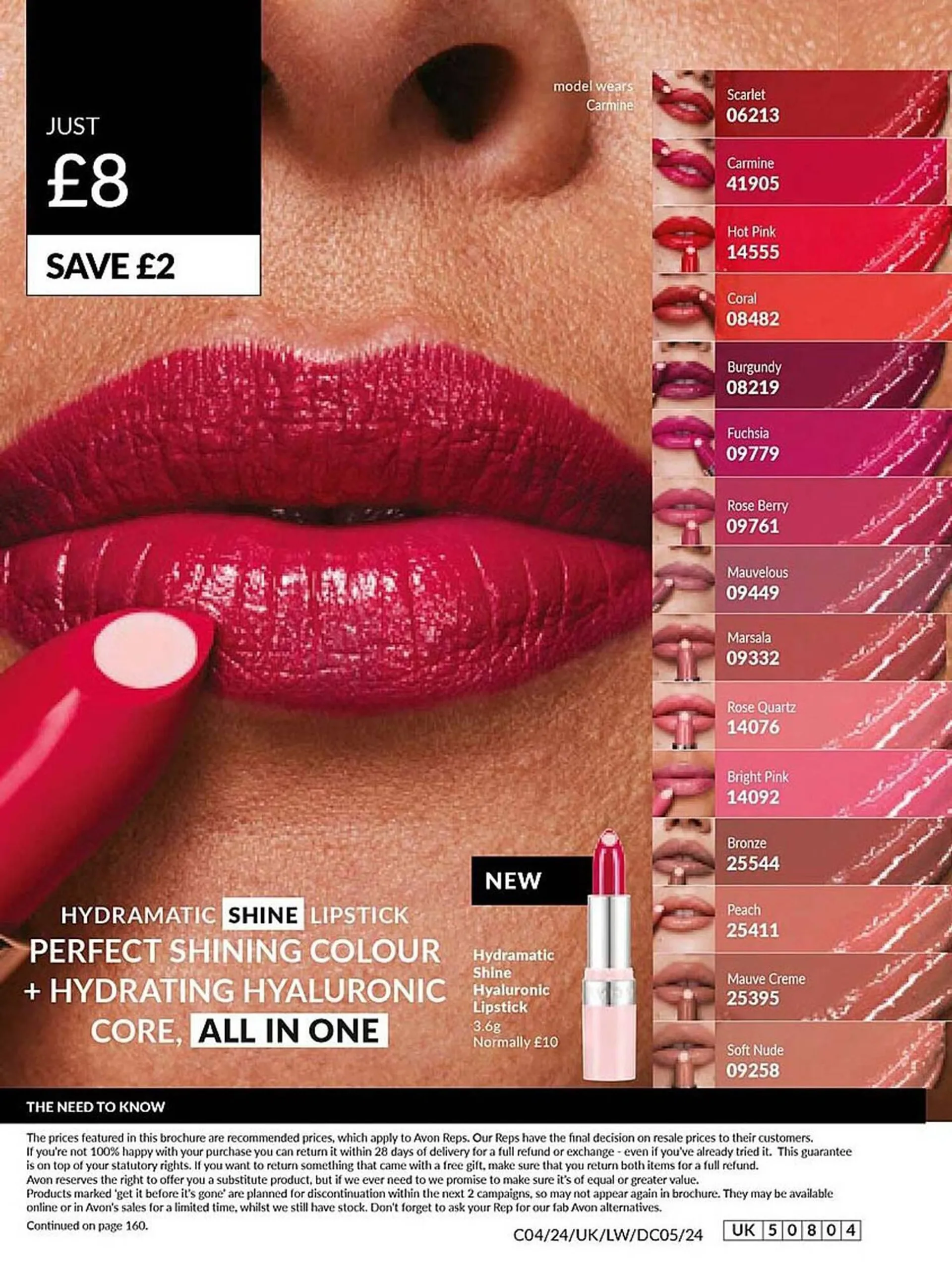Avon leaflet from 1 April to 30 April 2024 - Catalogue Page 196