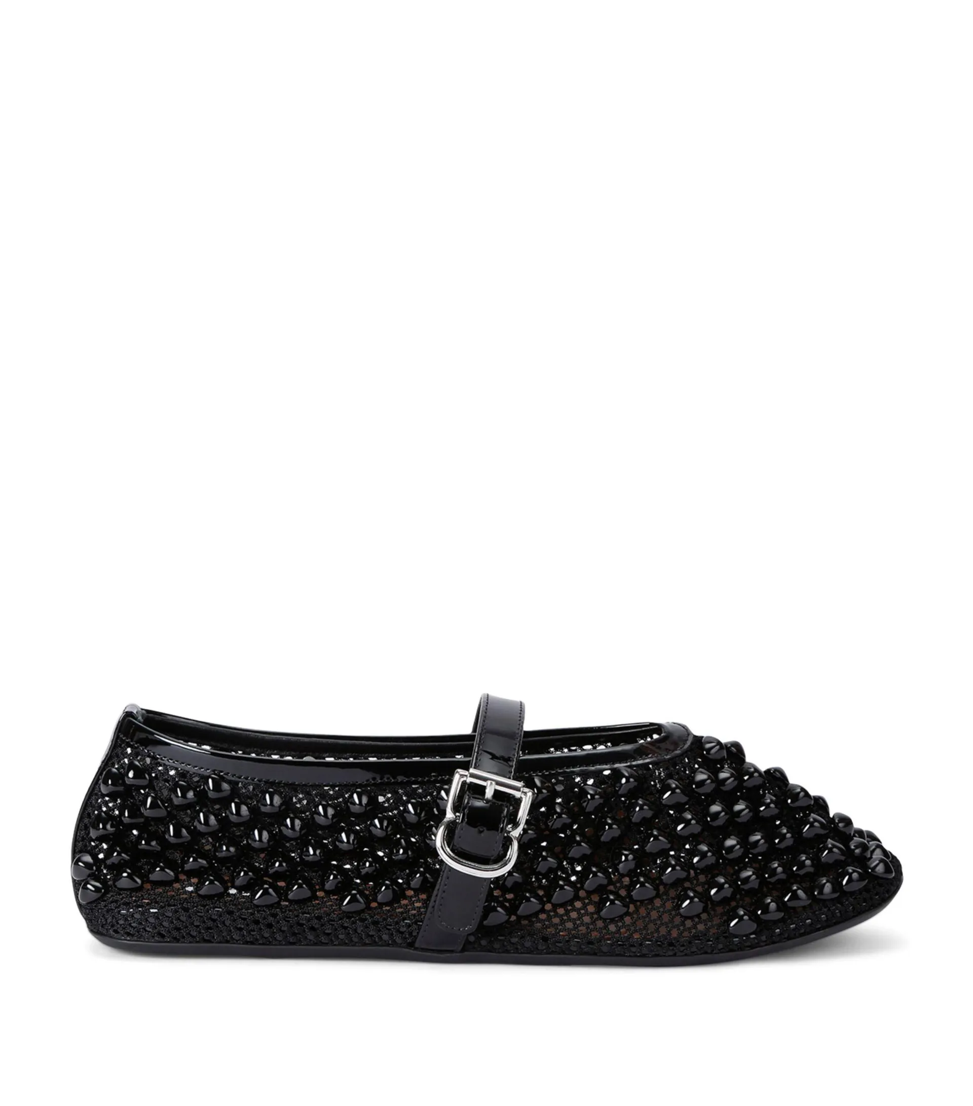 Bead Mesh Ballet Flats