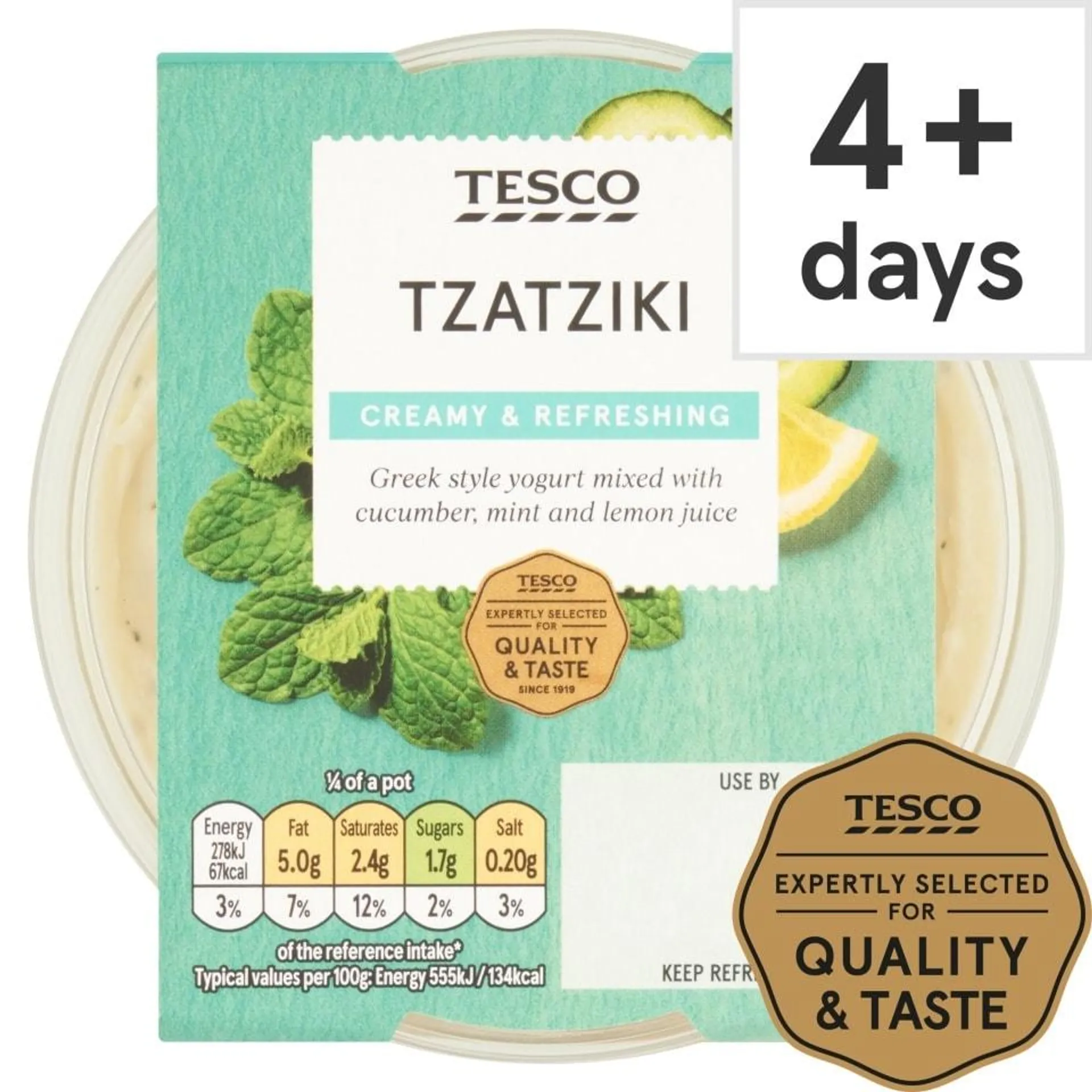 Tesco Tzatziki Dip 200G