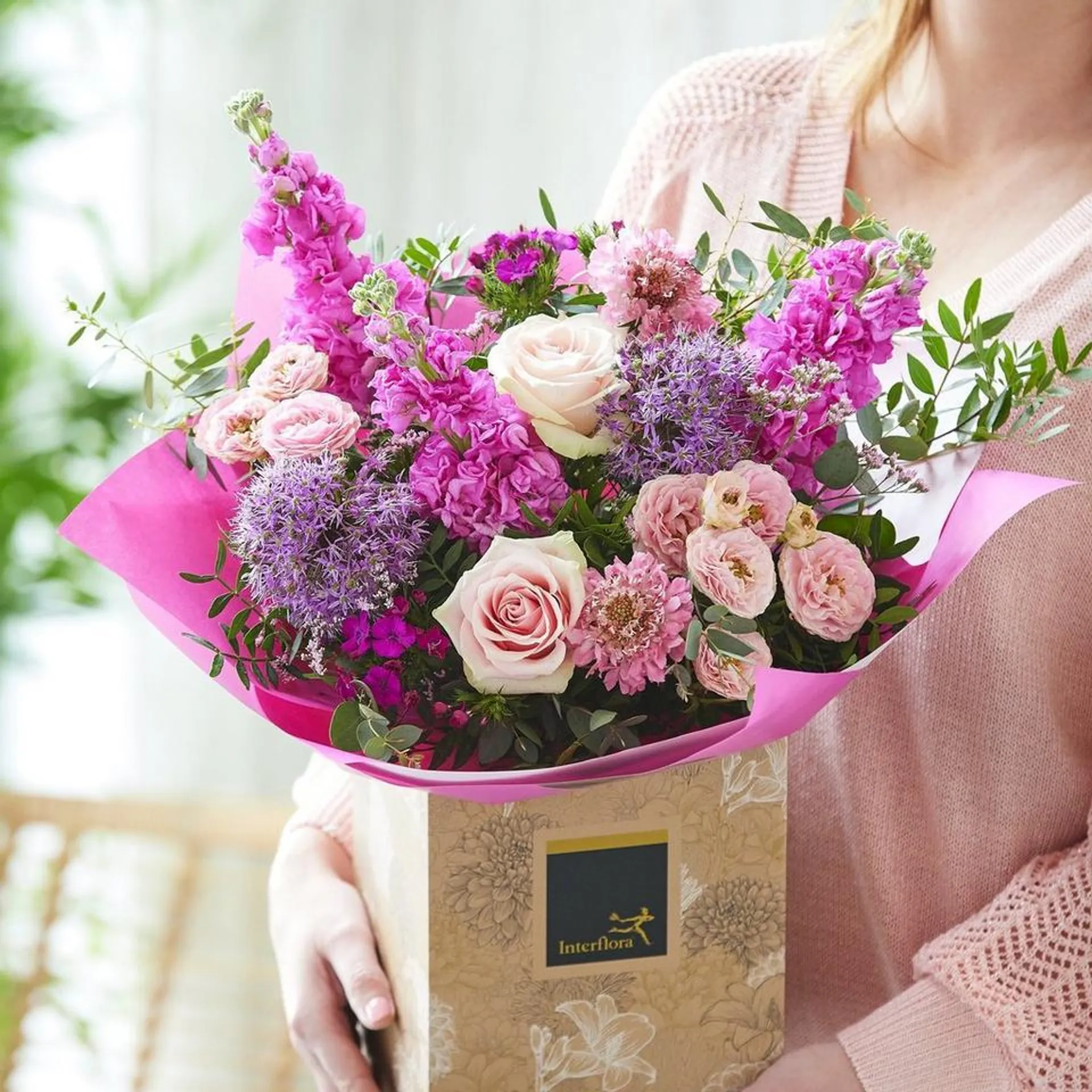 Stocks and Dreamy Pastels Bouquet