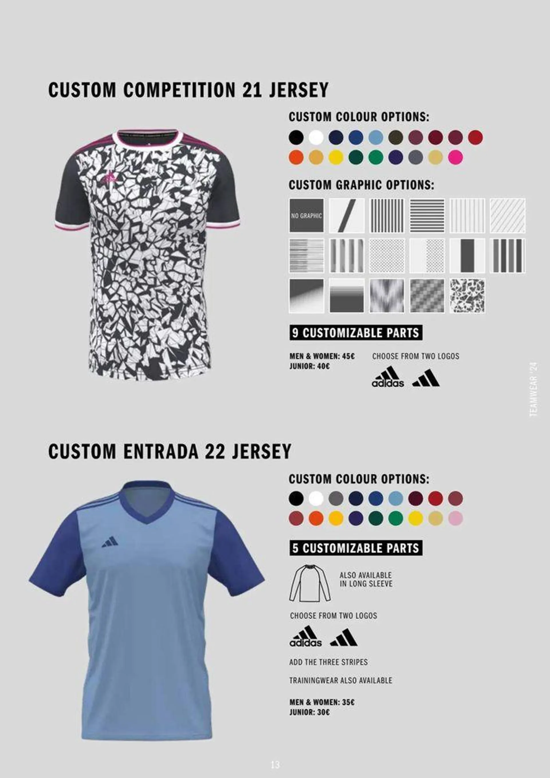 Adidas Teamwear 2024 from 11 March to 31 December 2024 - Catalogue Page 13