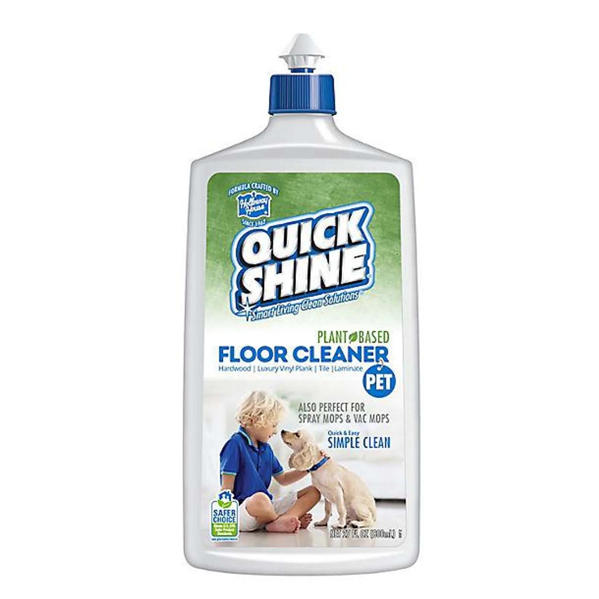 Quick Shine Plant-Based Pet-Friendly Floor Cleaner