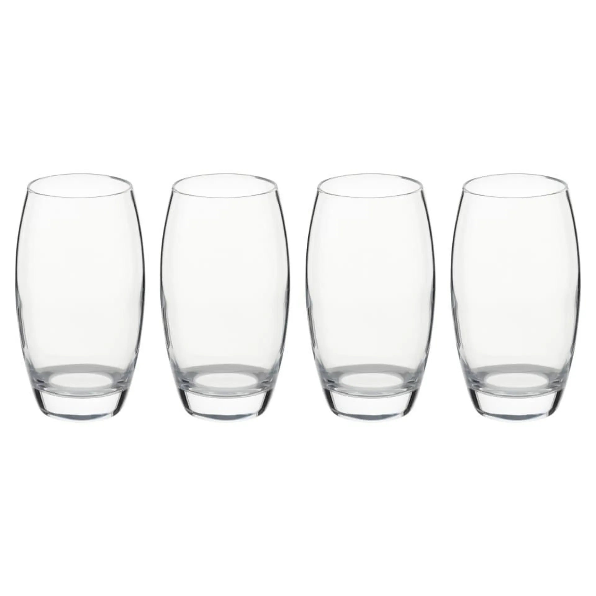 F&F Home Hiball Glass 4 Pack