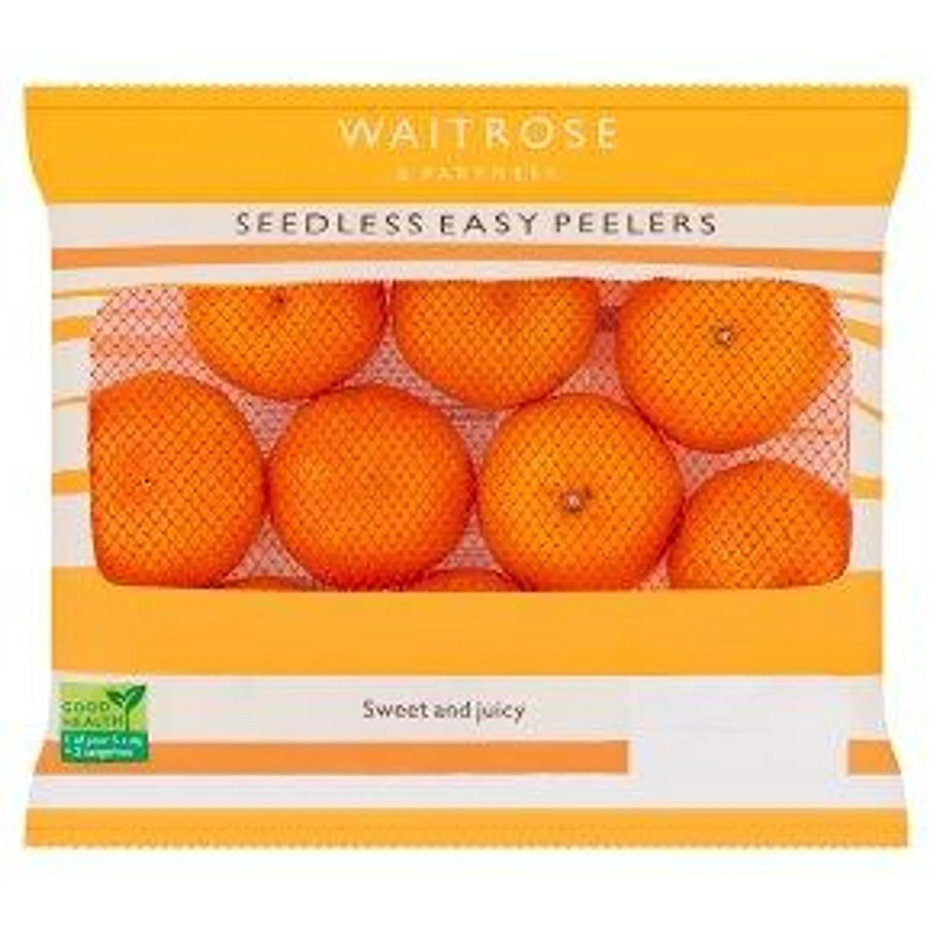 Waitrose Seedless Easy Peelers