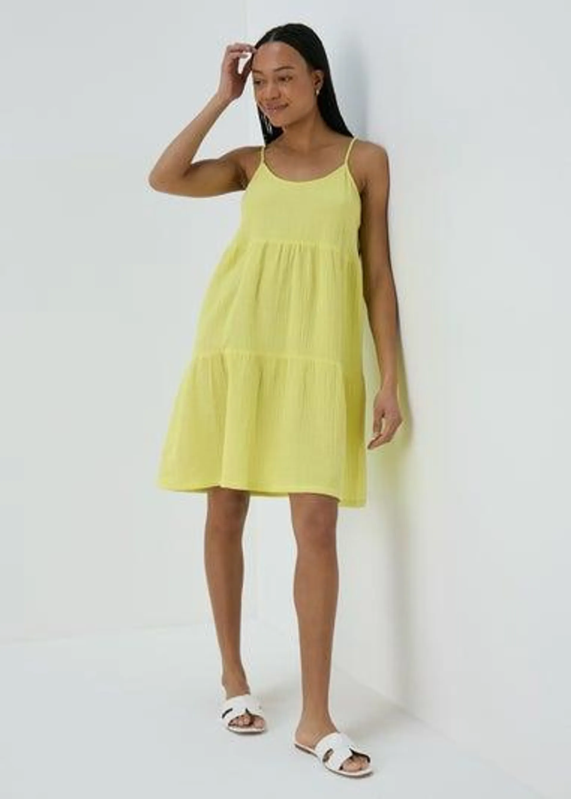 Lime Cloth Dress