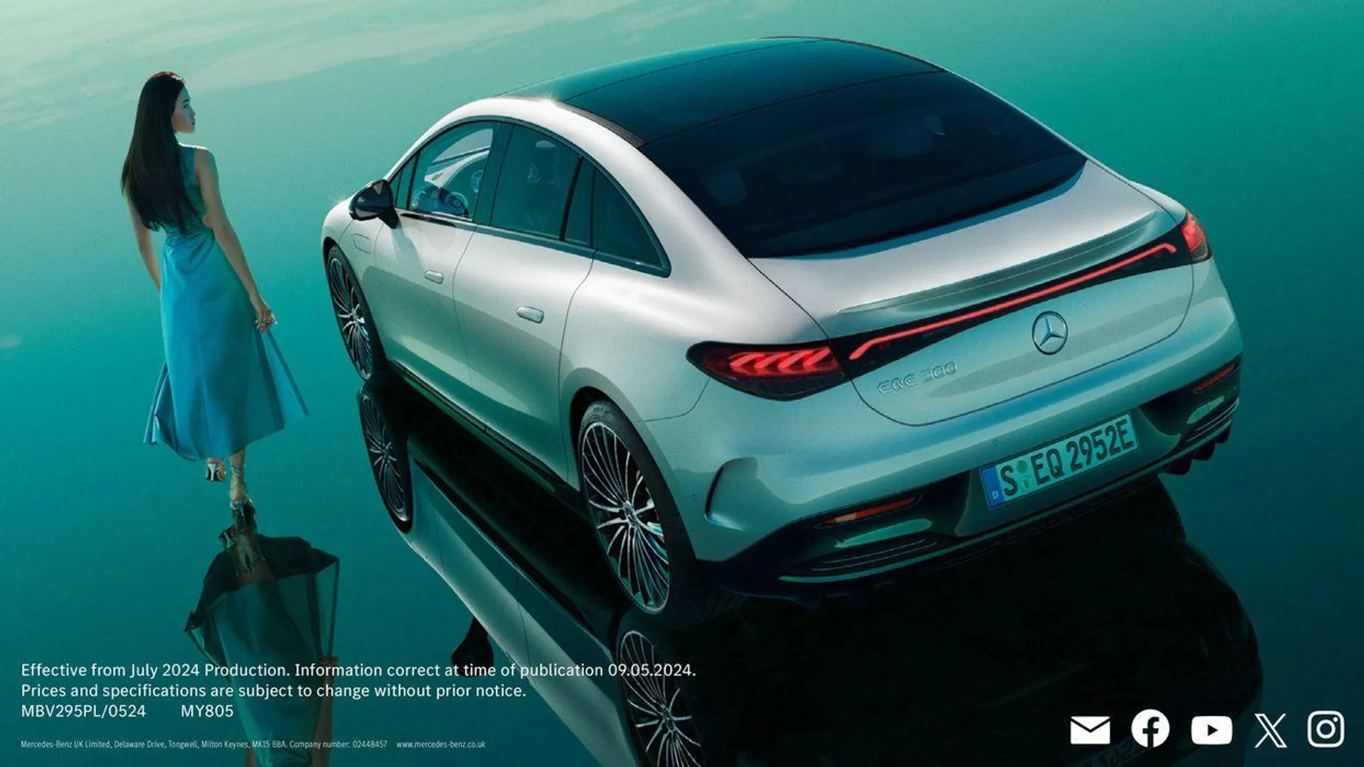 Mercedes Benz EQE Saloon from 21 May to 31 December 2024 - Catalogue Page 70