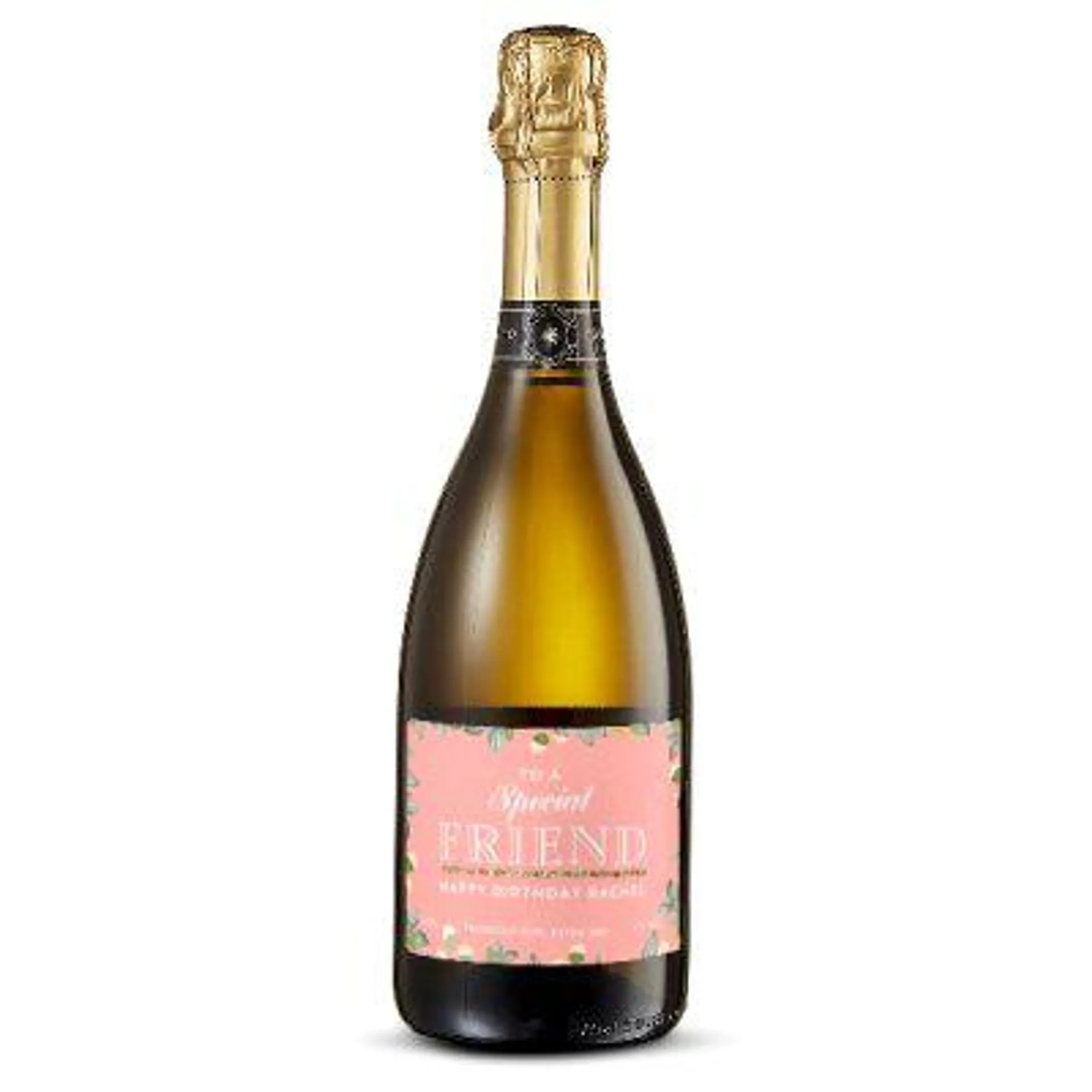 Personalised Prosecco Special Friend 75cl